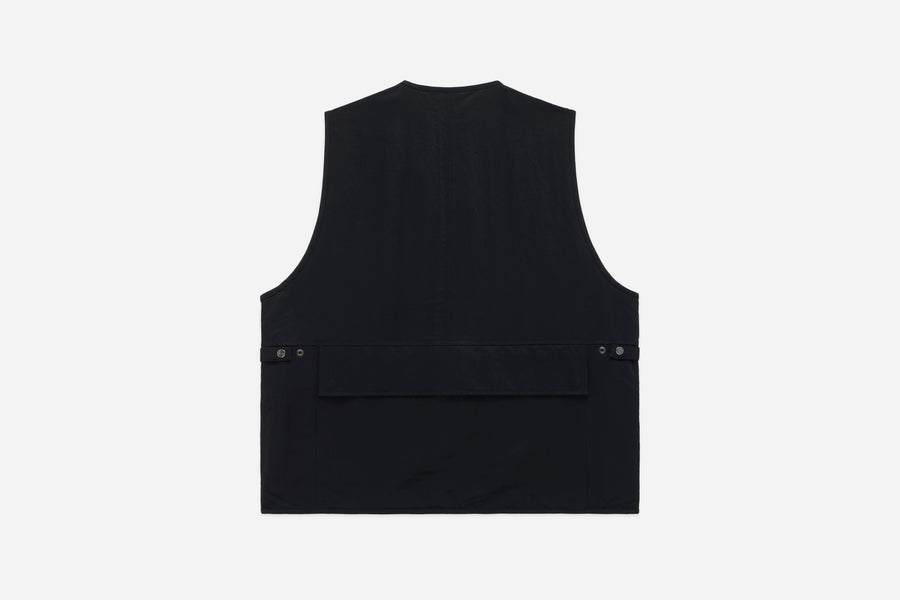 Field Vest ~ Black Wrinkle Nylon