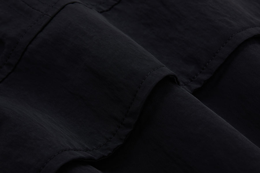 Field Vest ~ Black Wrinkle Nylon