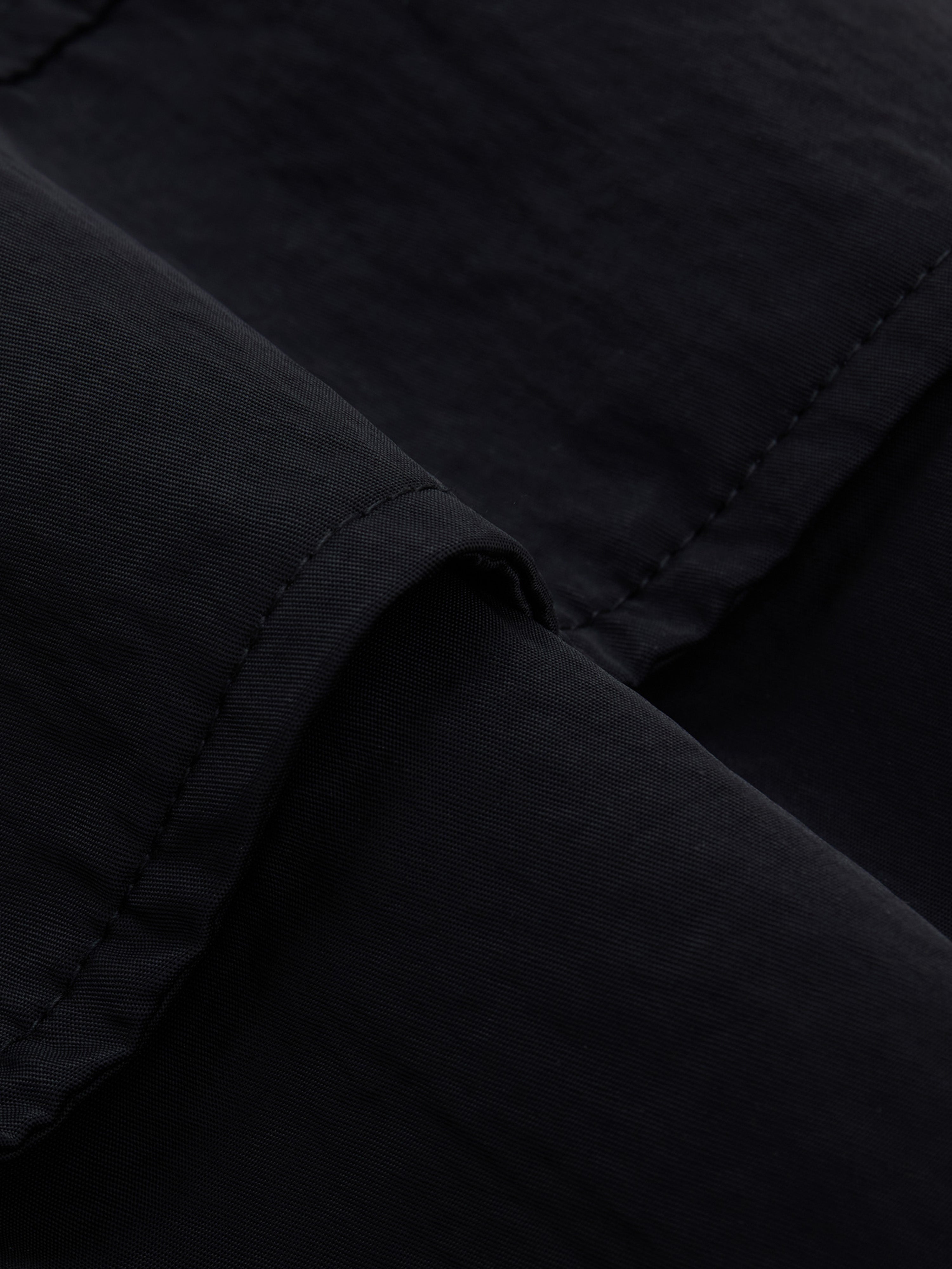 Club Jacket ~ Black Nylon – 3sixteen