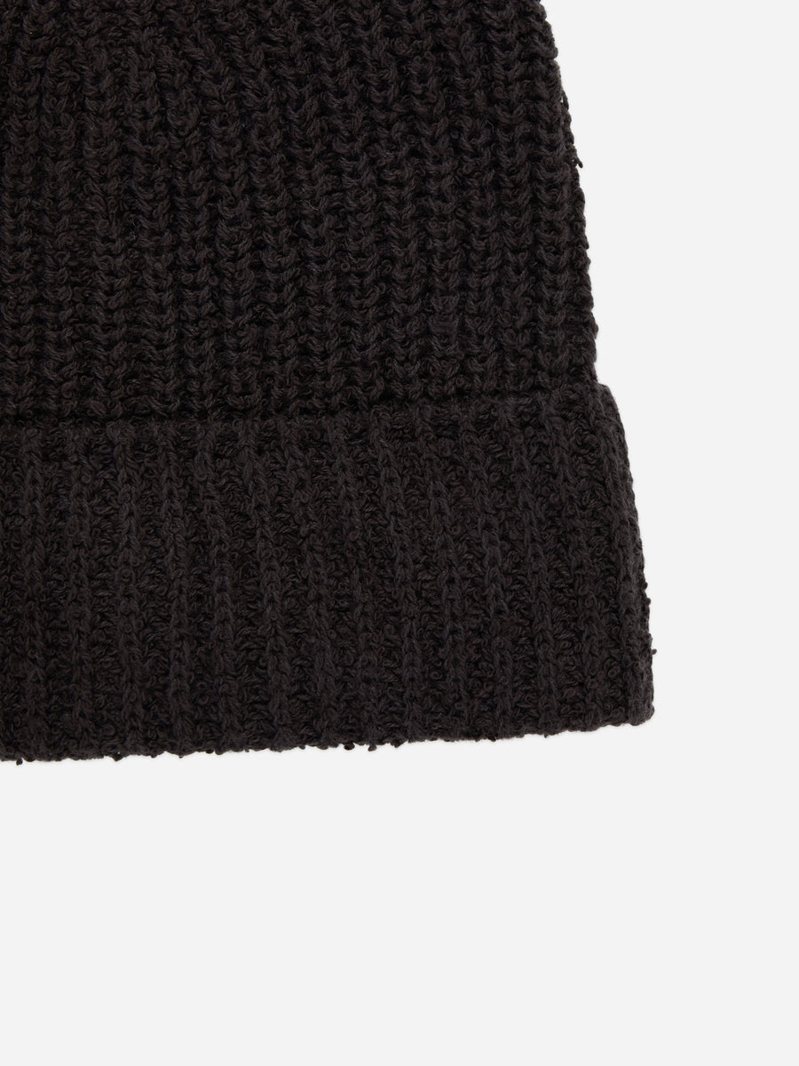 Cotton Watch Cap ~ Bark Boucle