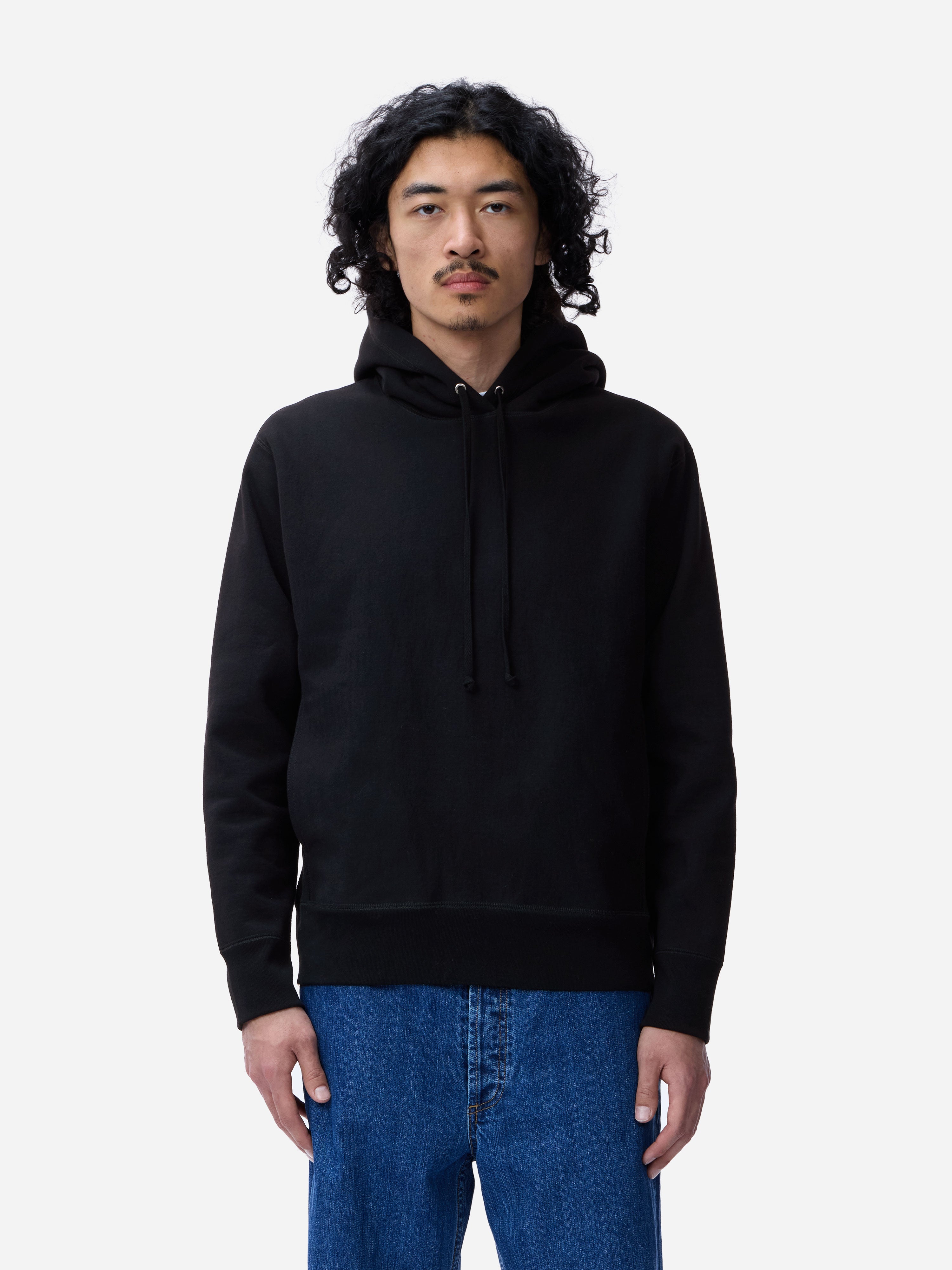 スミス Heavyweight Pullover Hoody ~ Black – 3sixteen