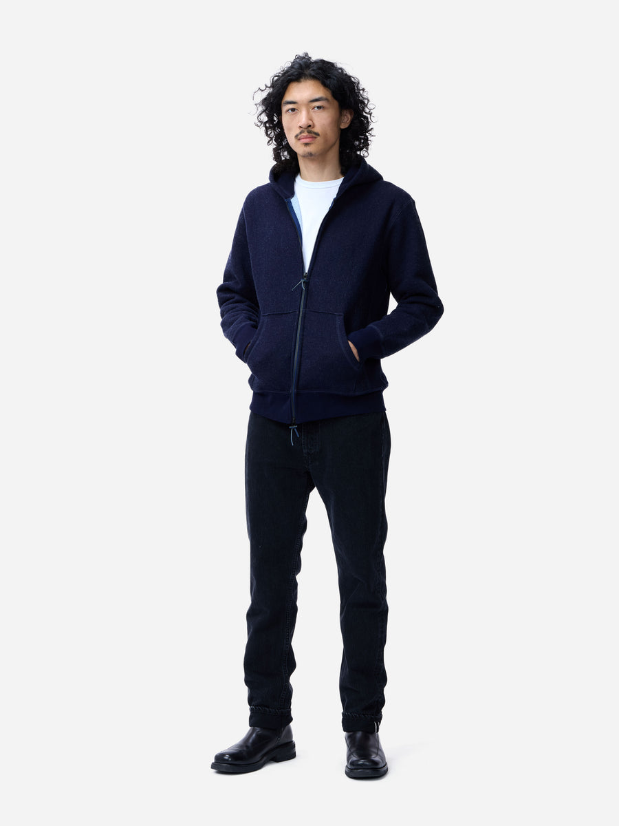 Heavyweight Zip Hoody ~ Indigo