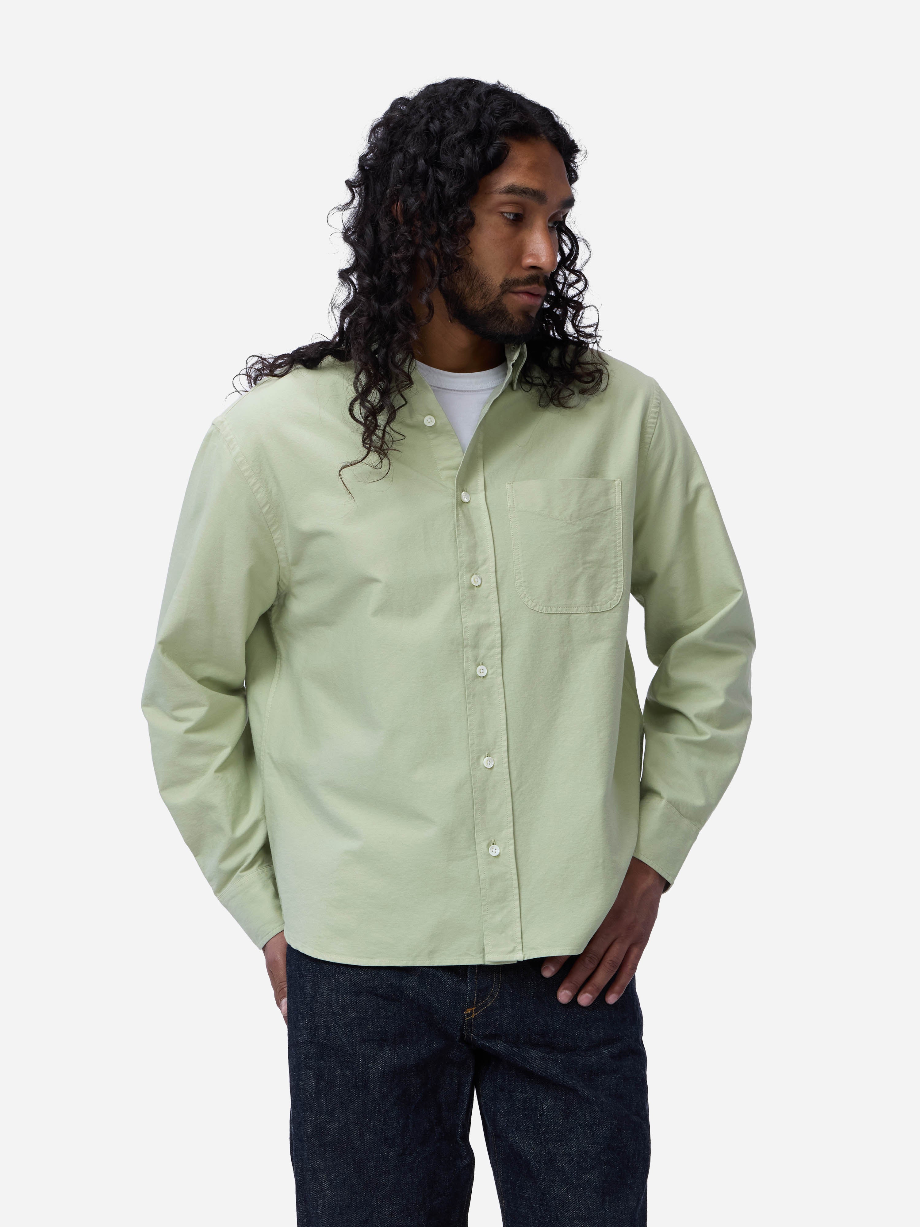 cox　sサイズ Big Oxford ~ Celadon – 3sixteen