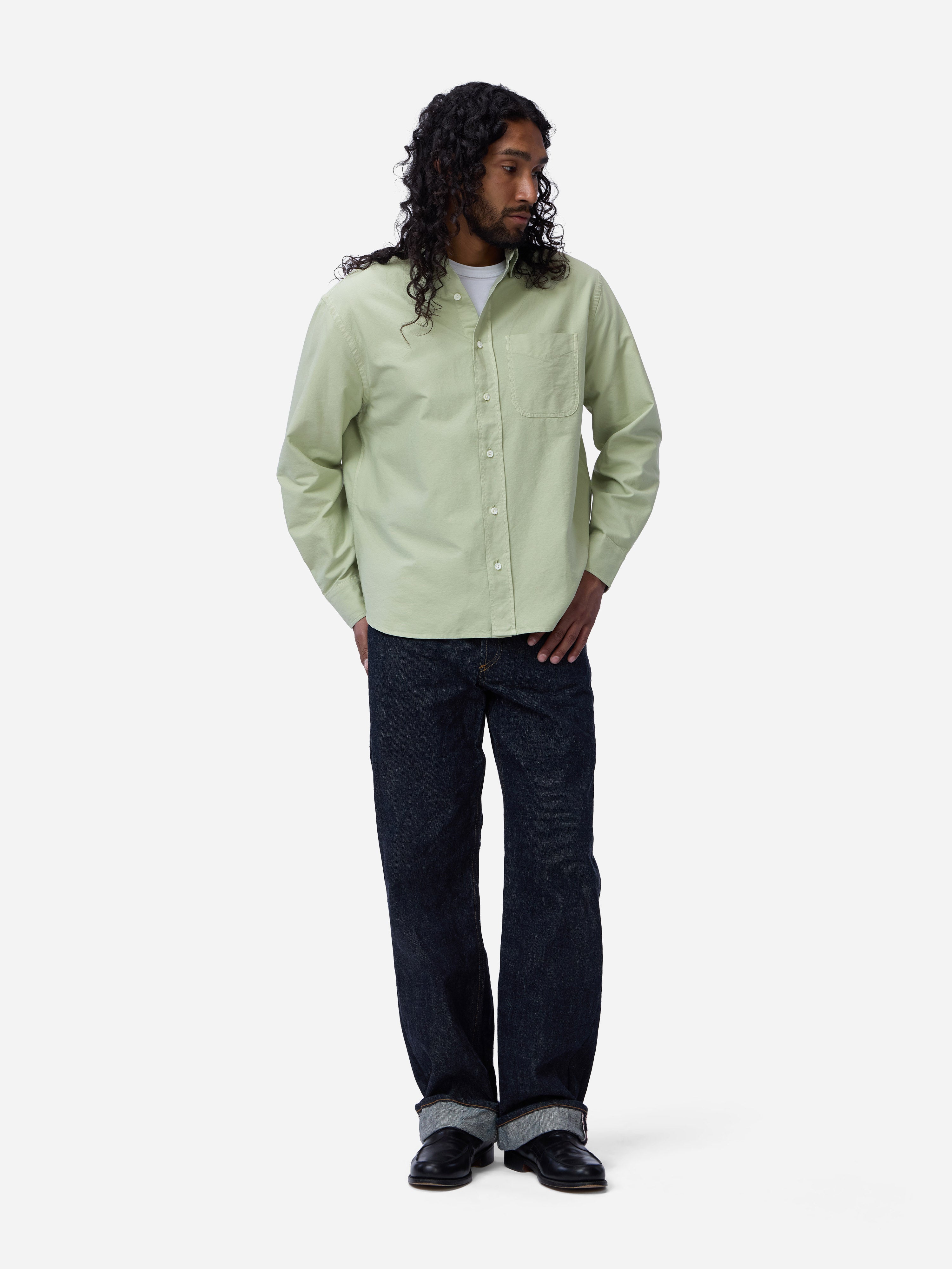cox　sサイズ Big Oxford ~ Celadon – 3sixteen