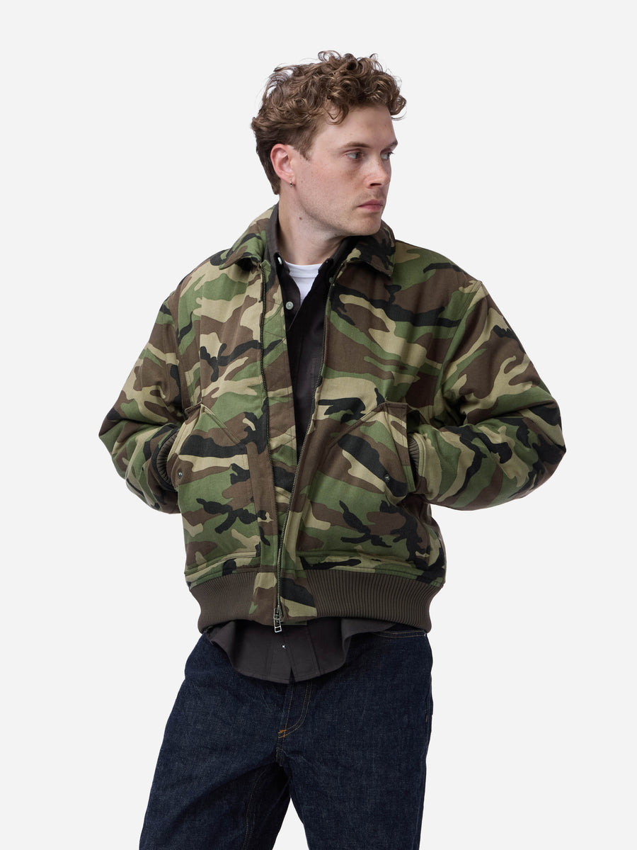 CWU Flight Jacket ~ Woodland Camo