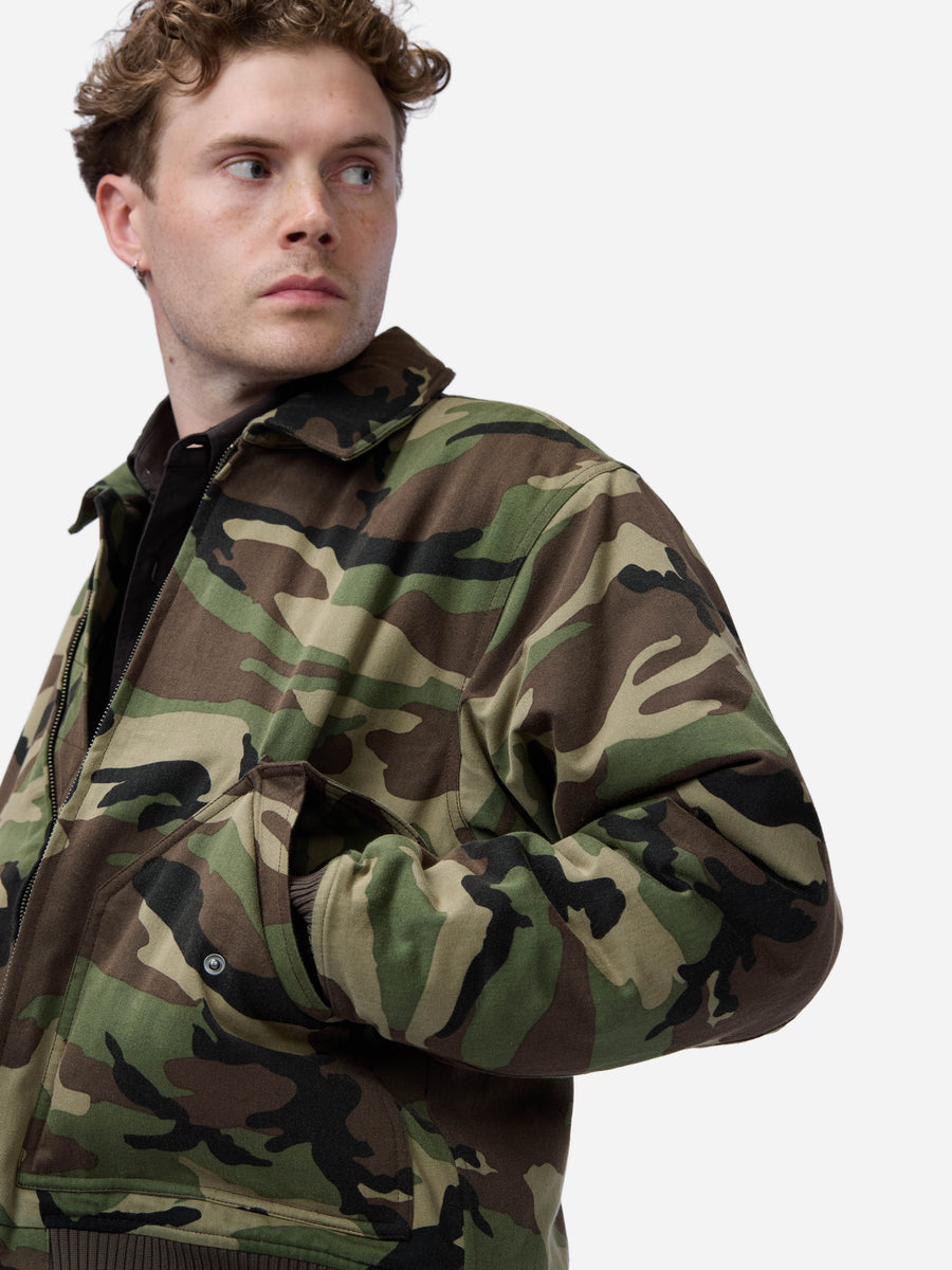 CWU Flight Jacket ~ Woodland Camo