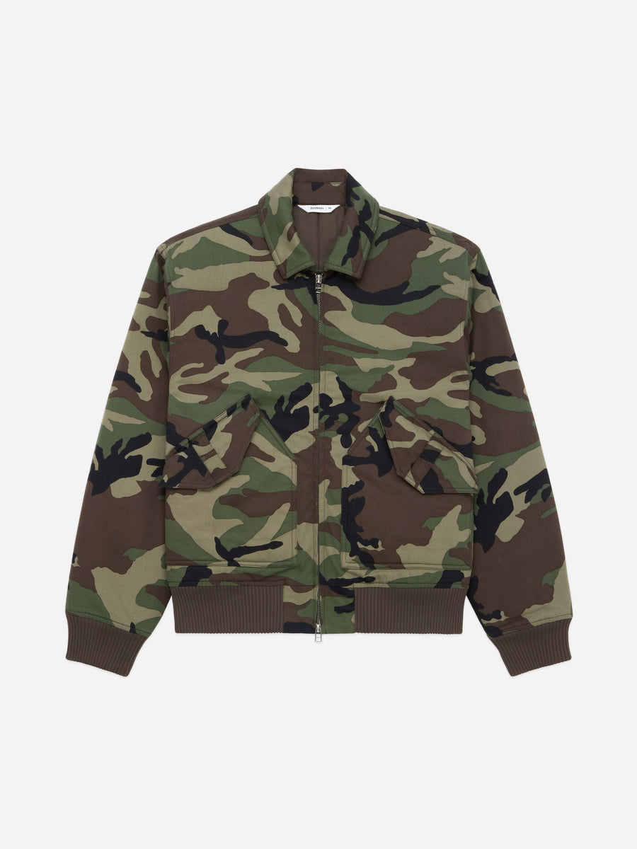 CWU Flight Jacket ~ Woodland Camo