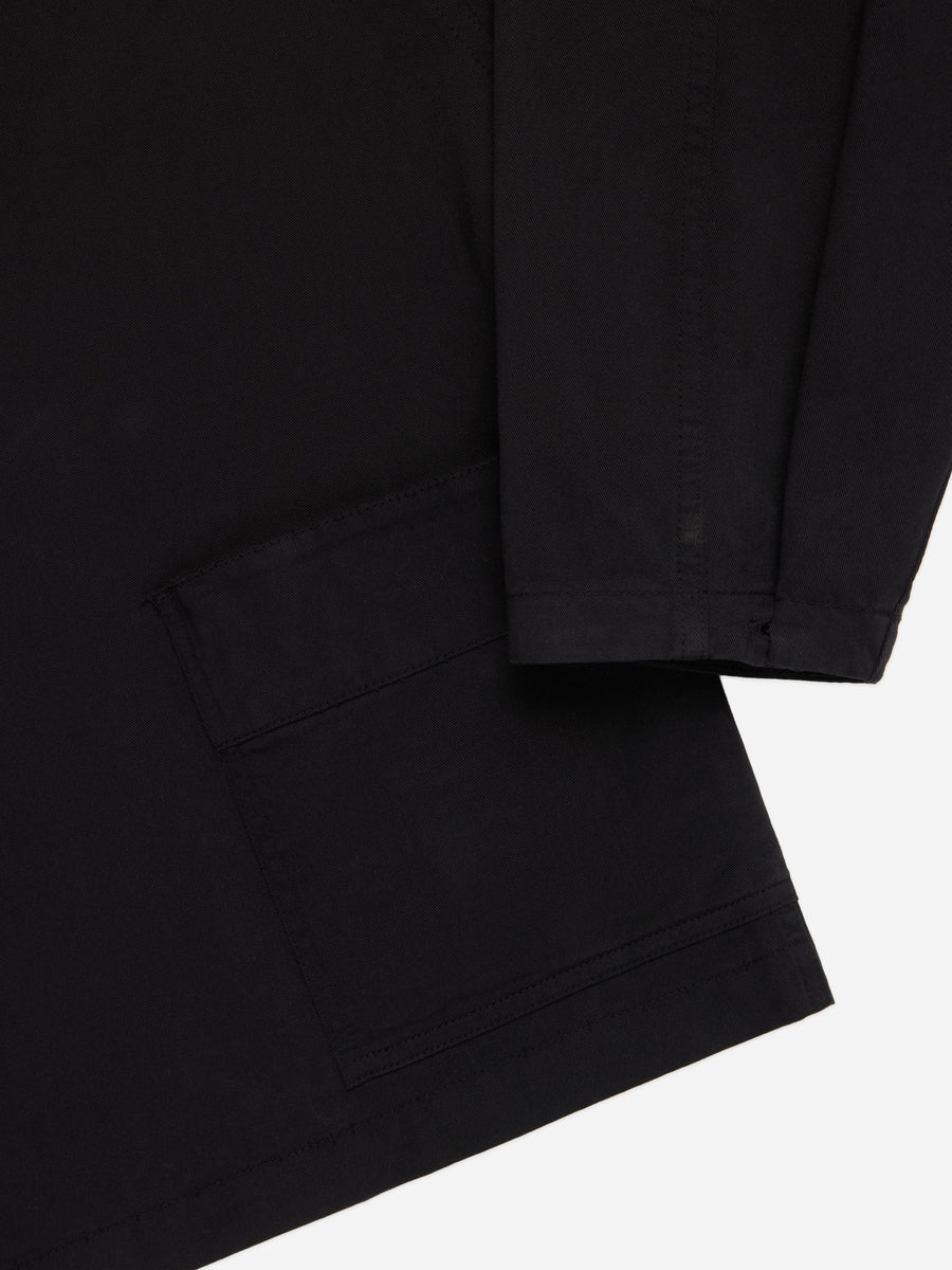 Smock ~ Black Peached Twill
