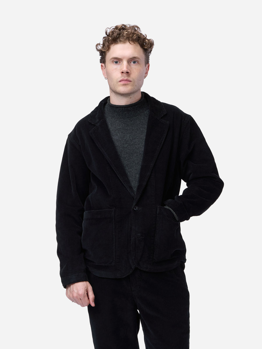 Work Blazer ~ Black Corduroy