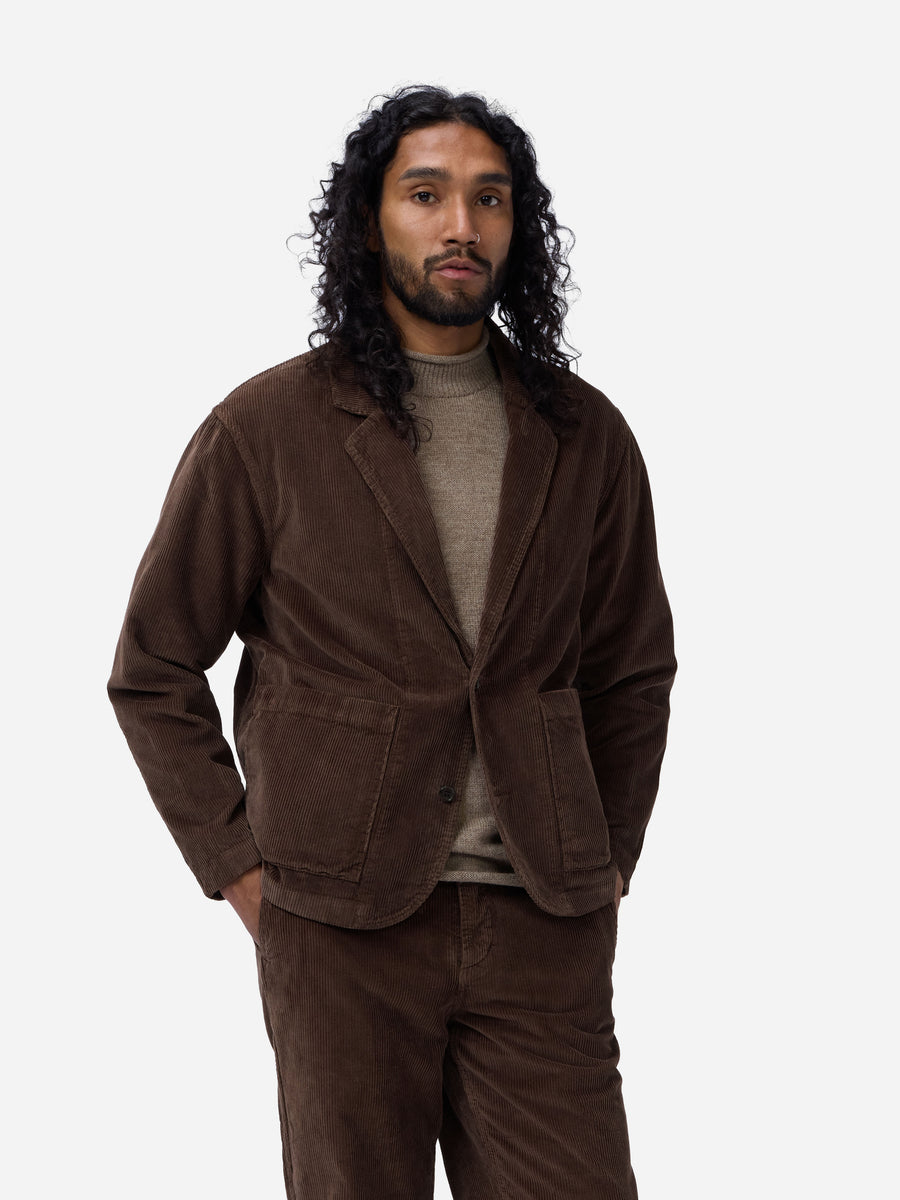 Work Blazer ~ Brown Corduroy