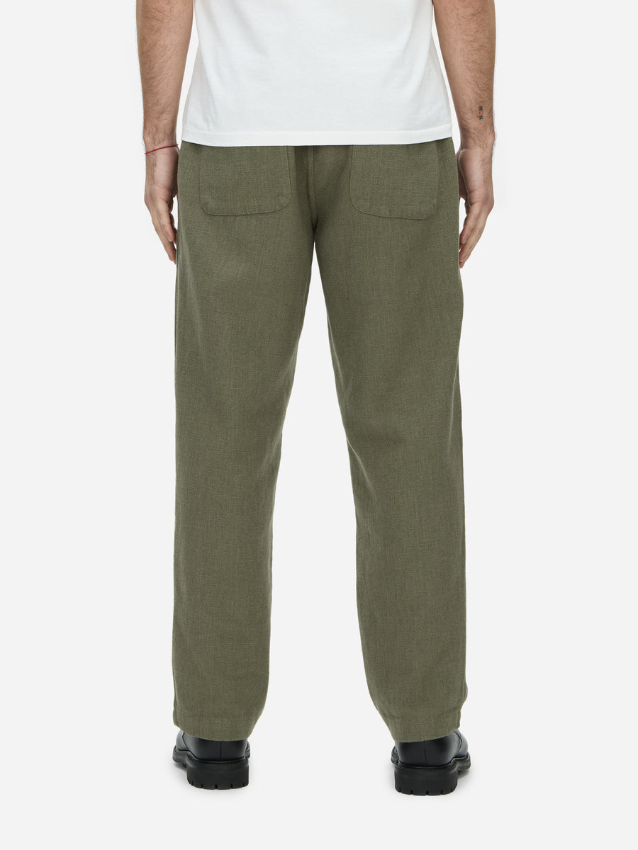 Easy Pant ~ Olive Cotton/Linen