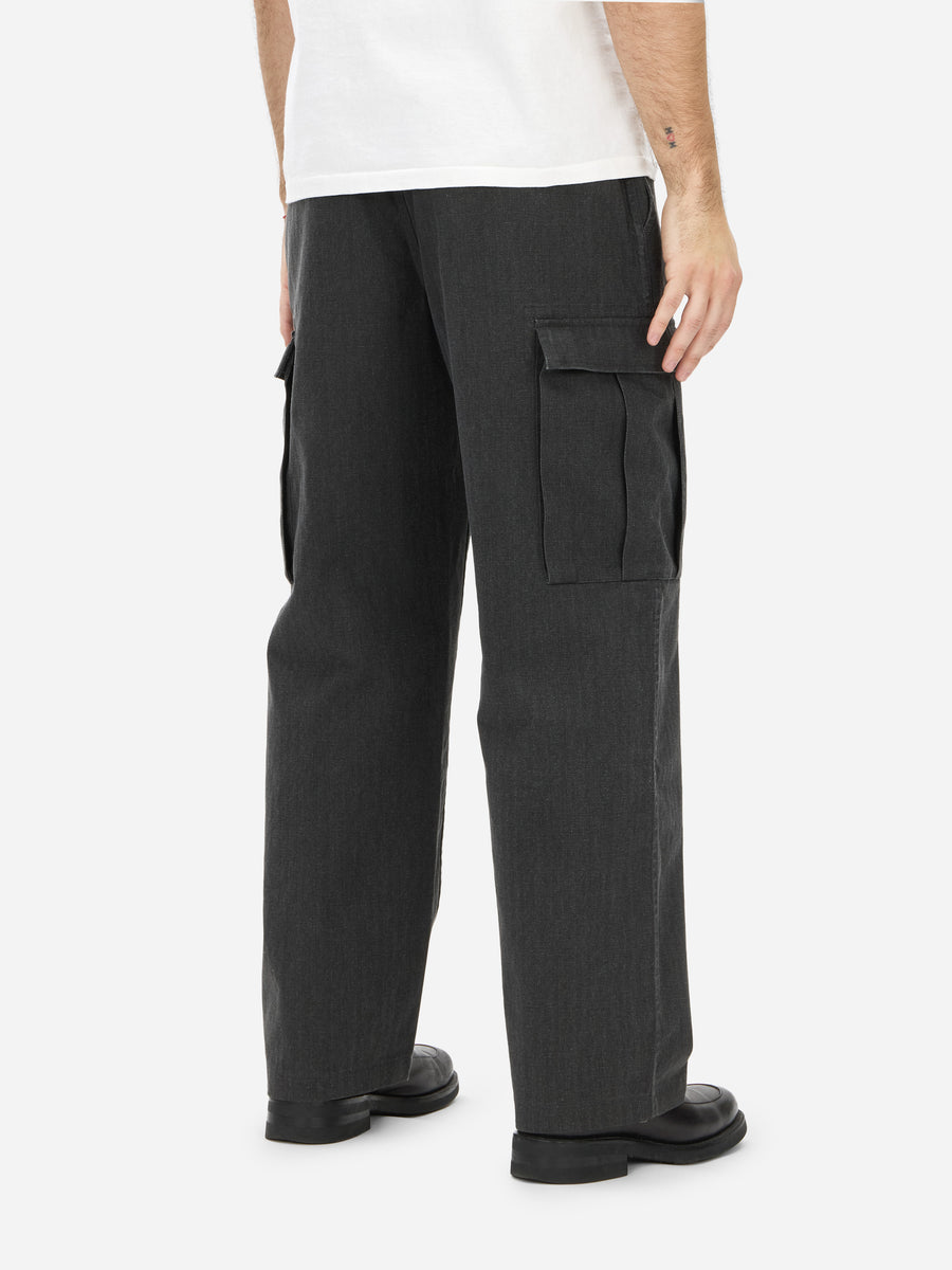 Cargo Pant ~ Charcoal HBT