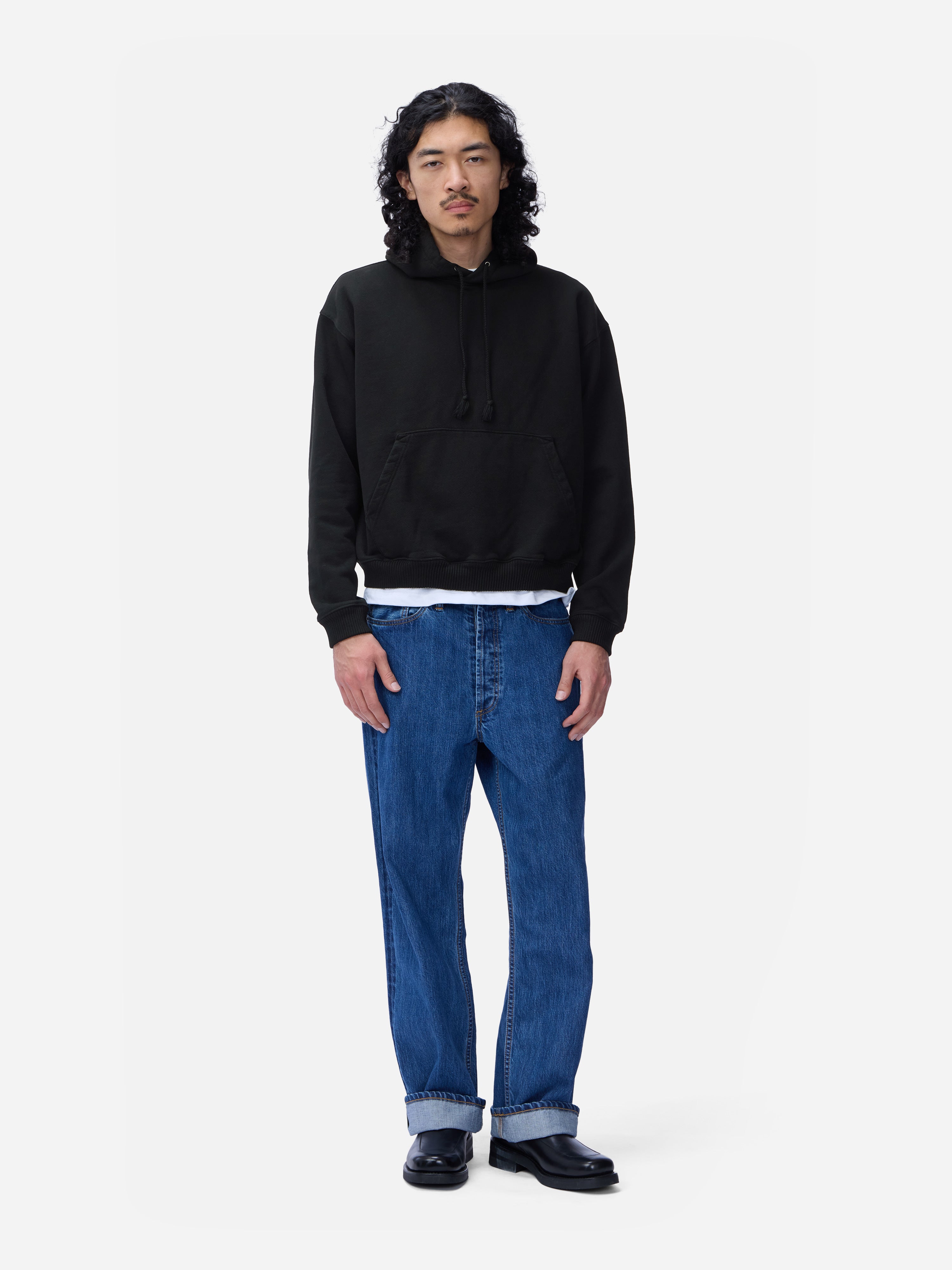 Ultraweight Pullover ~ Black – 3sixteen