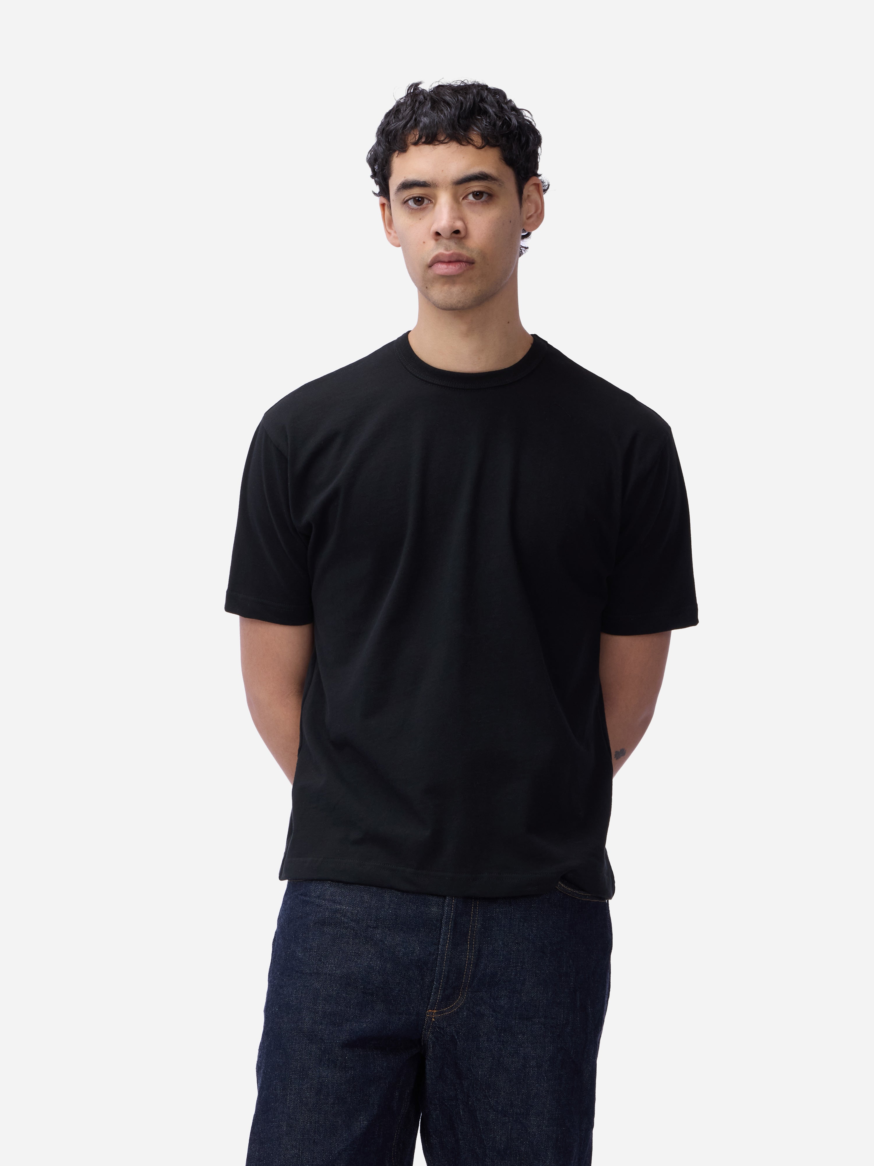 Heavyweight Boxy T-shirt ~ Black – 3sixteen