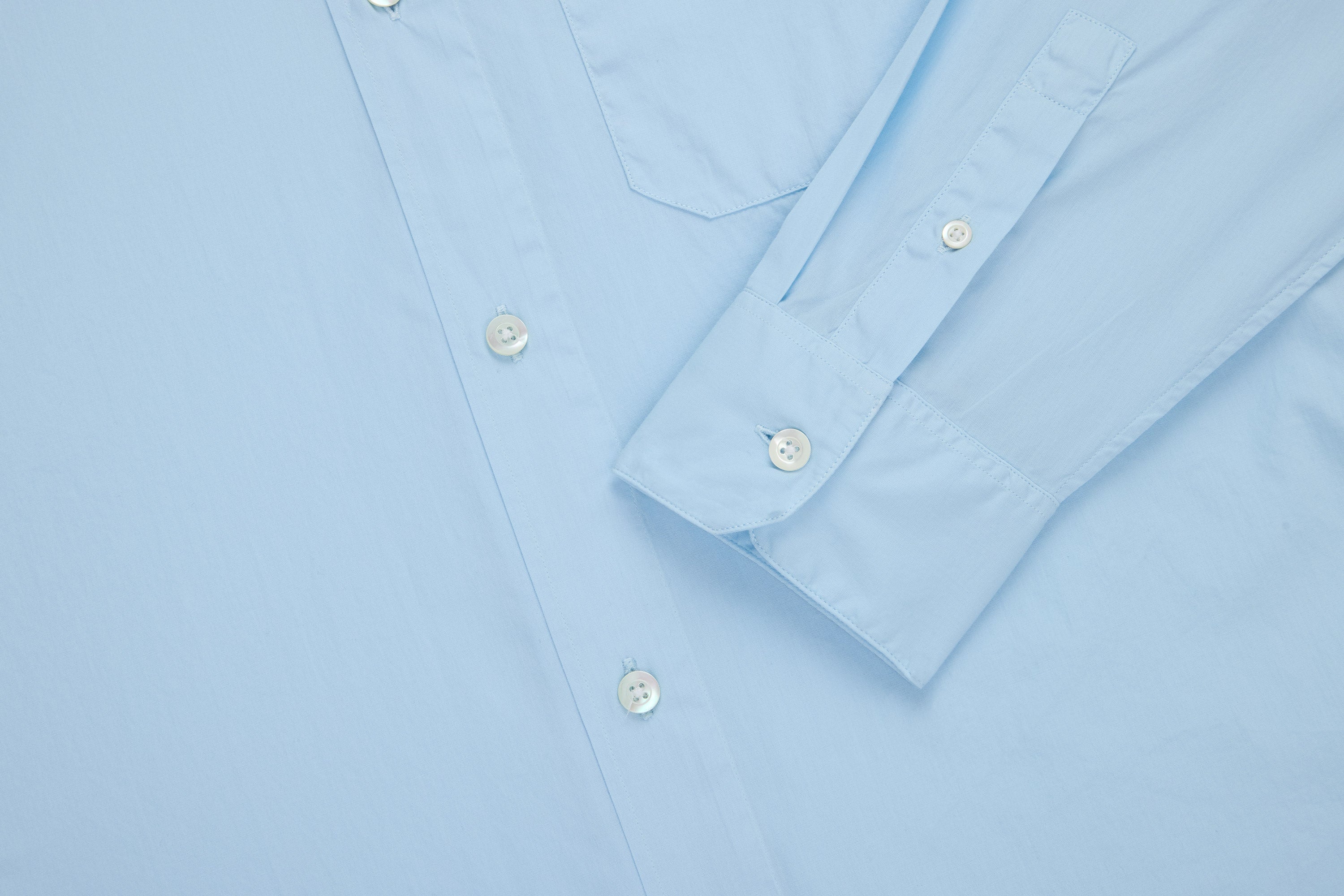 シャツ powder Admin BD Shirt ~ Powder Blue – 3sixteen