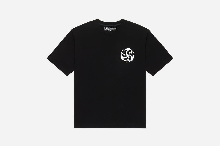 Training Tee ~ Black/Logo