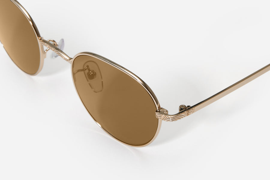 Steel Panto Gold - SP-04 ~ Gold/Tobacco