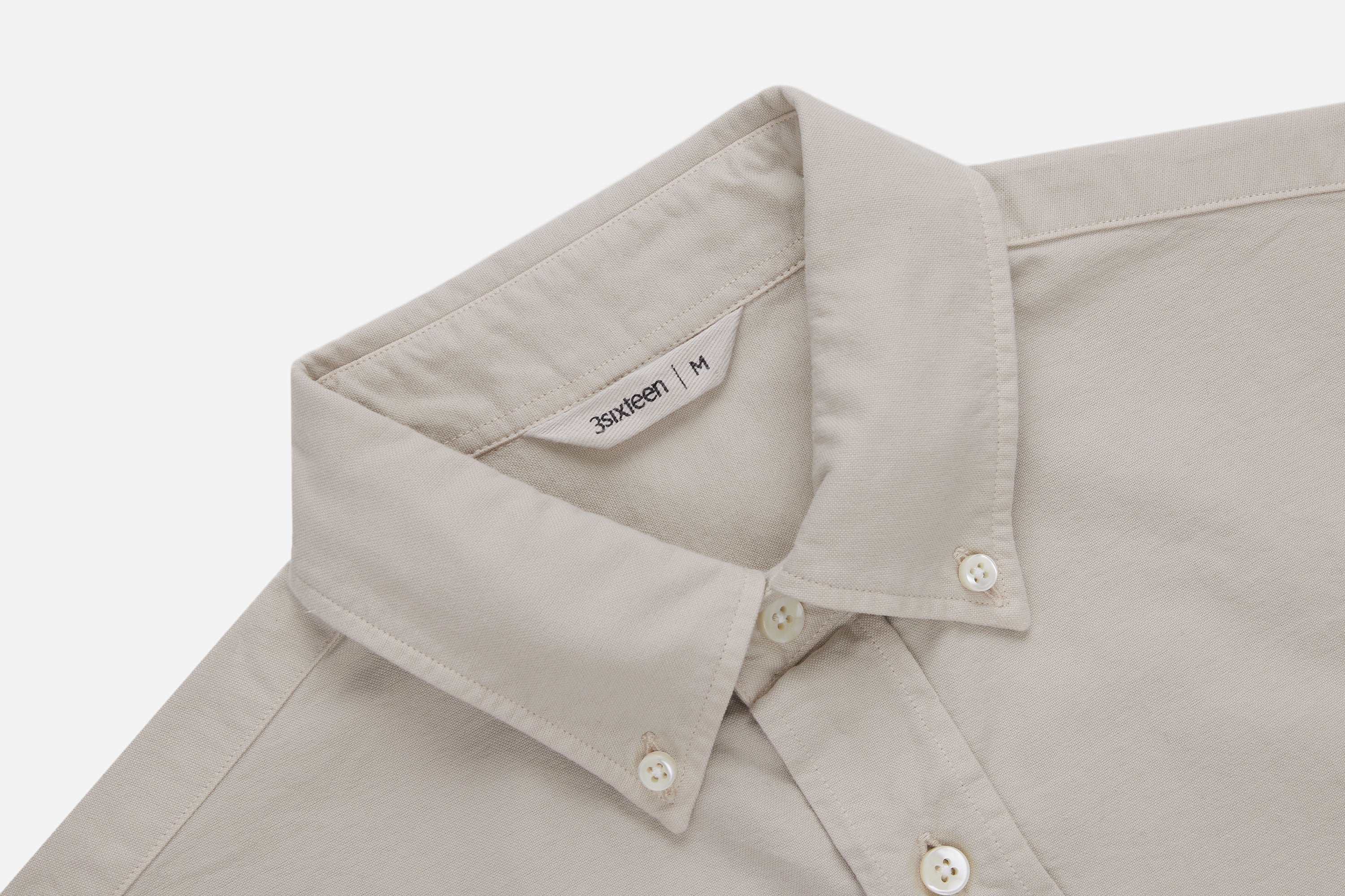 Big Oxford Shirt ~ Concrete – 3sixteen