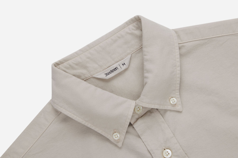 Big Oxford Shirt ~ Concrete