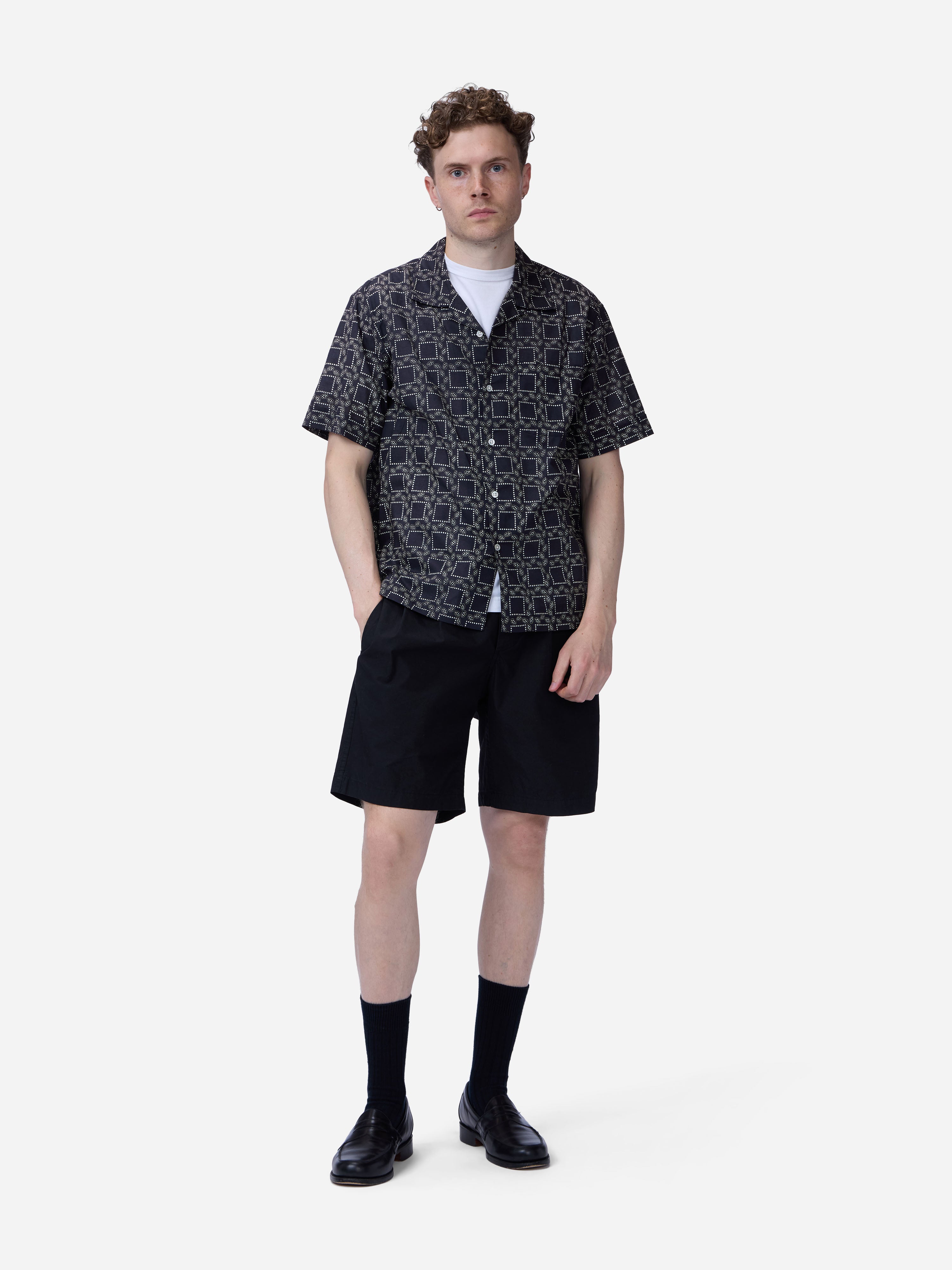Vacation Shirt ~ Navy Bandana – 3sixteen