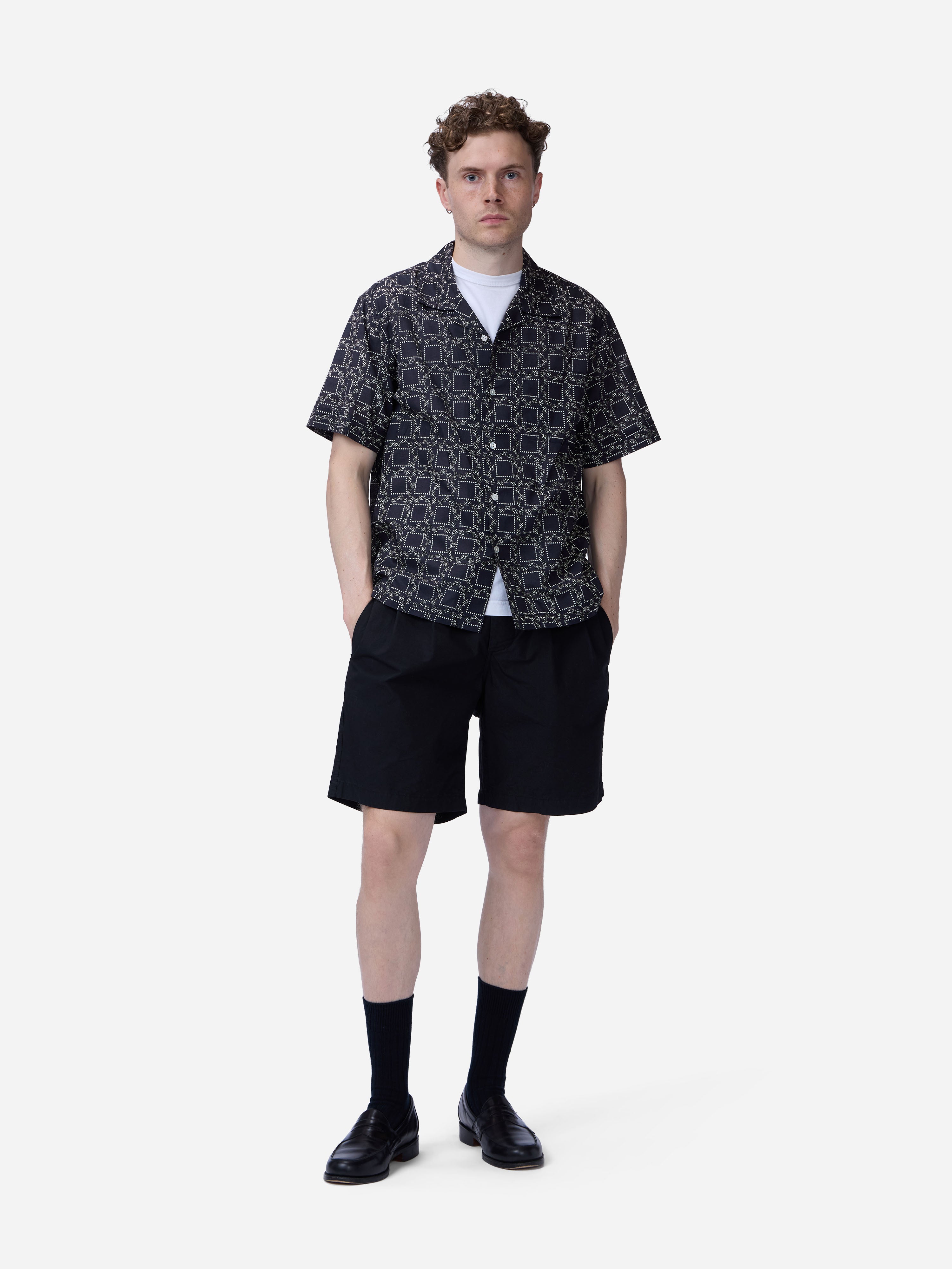 Vacation Shirt ~ Navy Bandana – 3sixteen