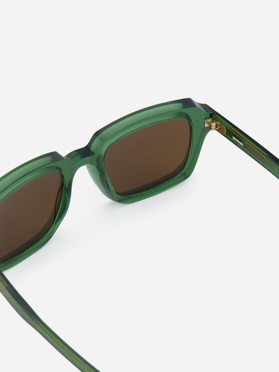 Square - SP-02 ~ Emerald/Brown