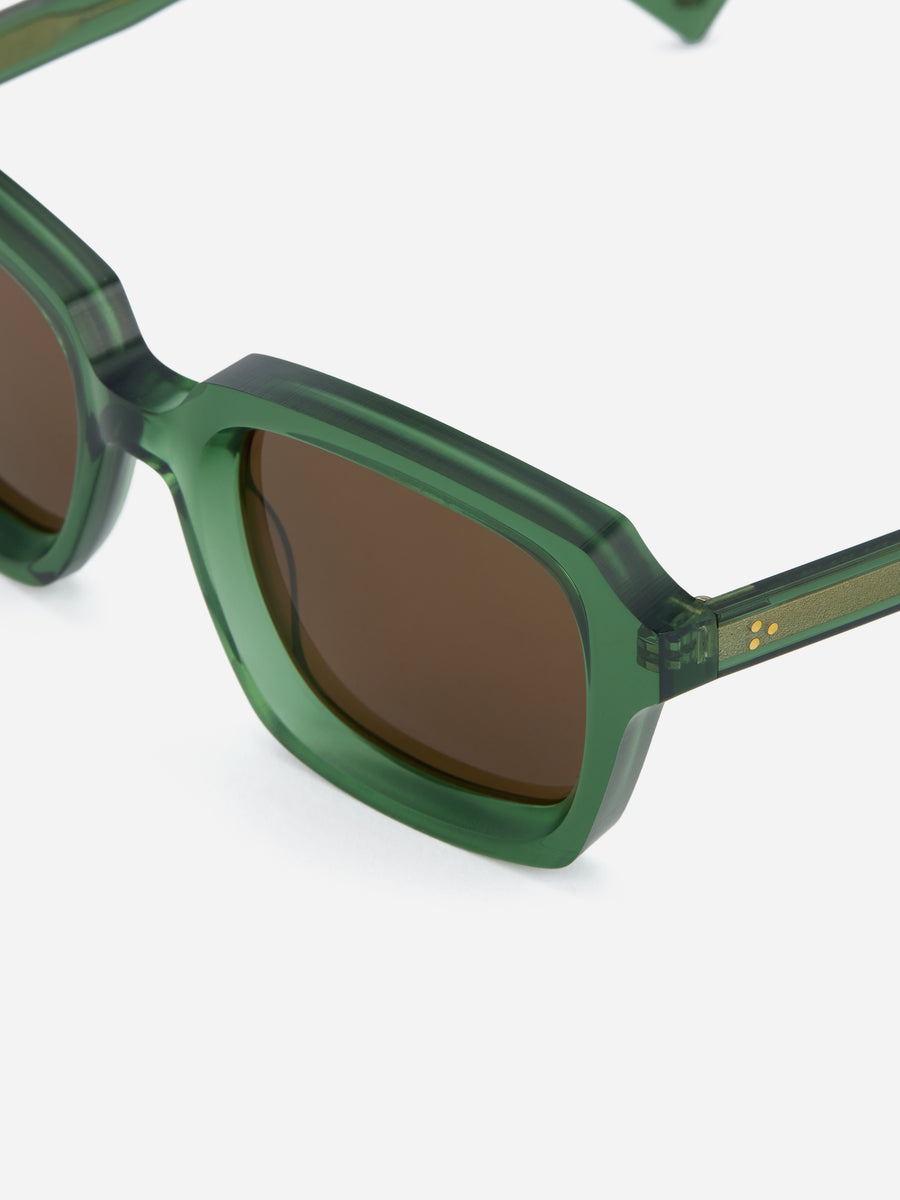 Square - SP-02 ~ Emerald/Brown