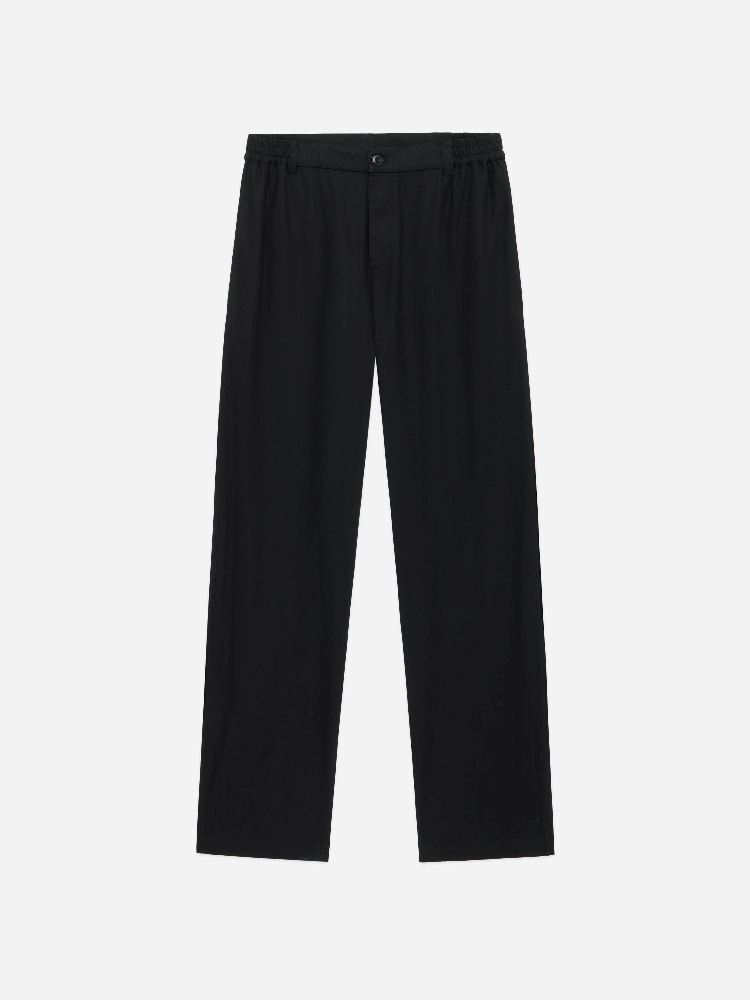 Harvest Pant ~ Black Cotton Gabardine – 3sixteen