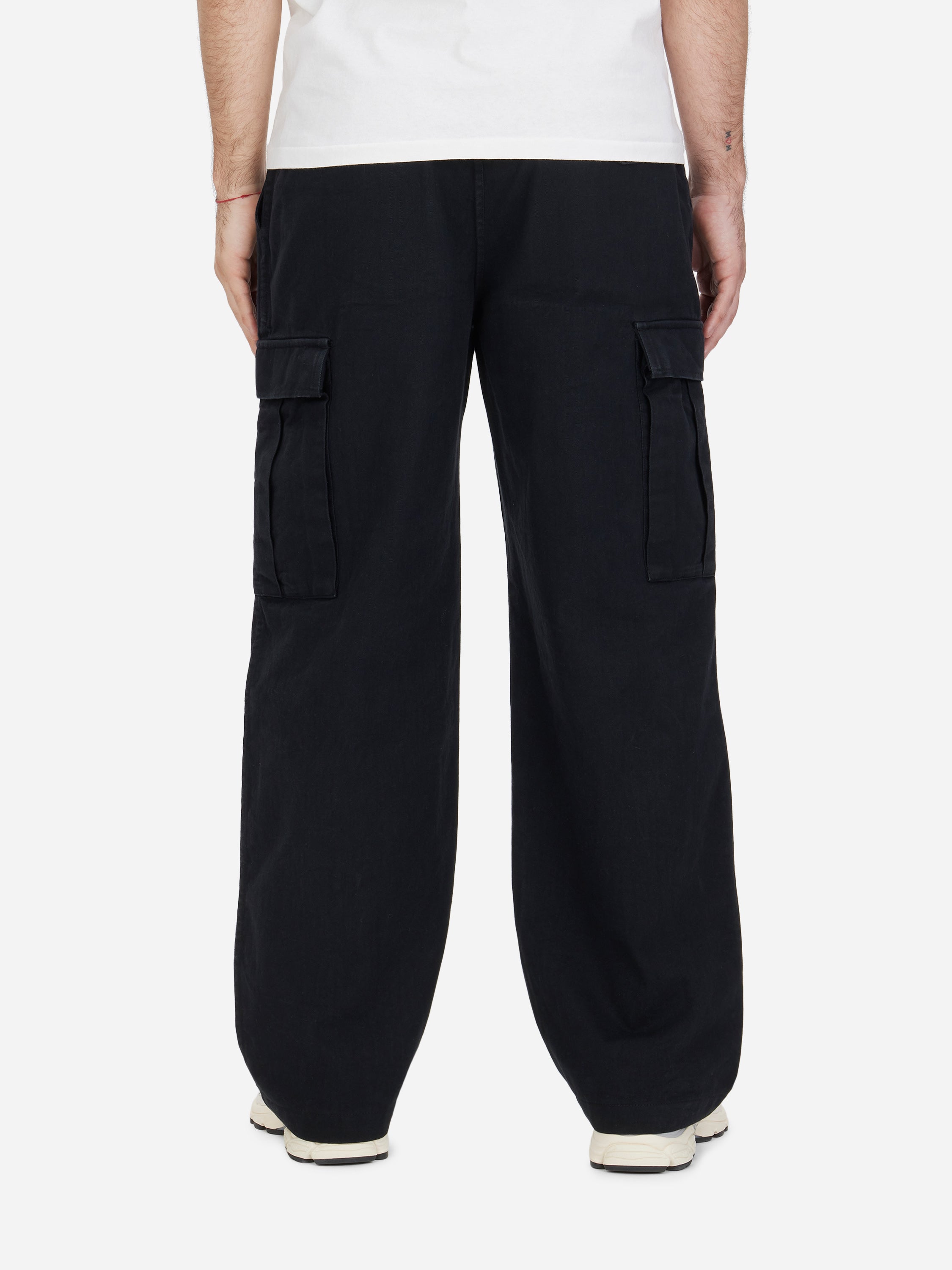 Cargo Pant ~ Black Washed Twill – 3sixteen