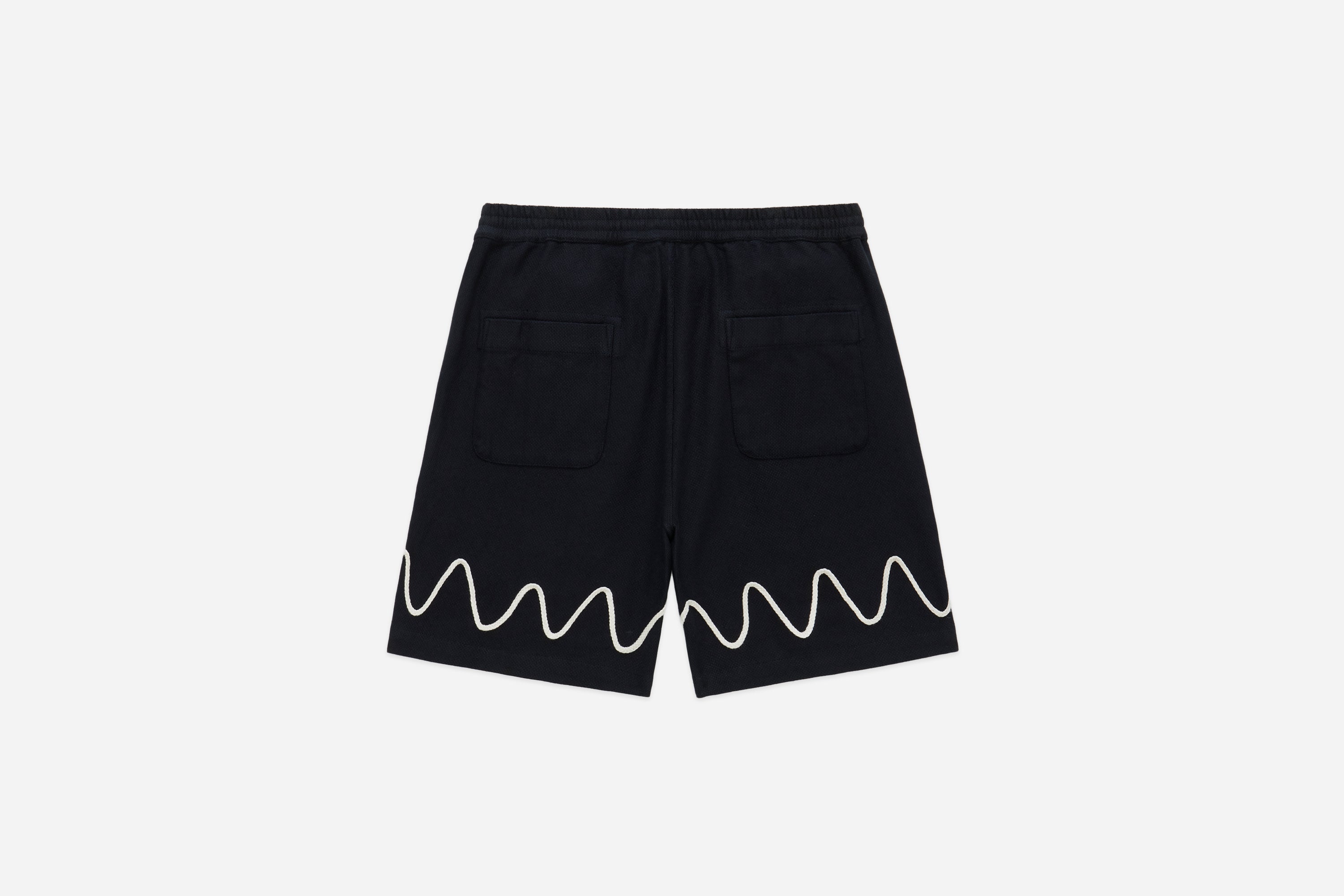 Club Short ~ Black Squiggle – 3sixteen