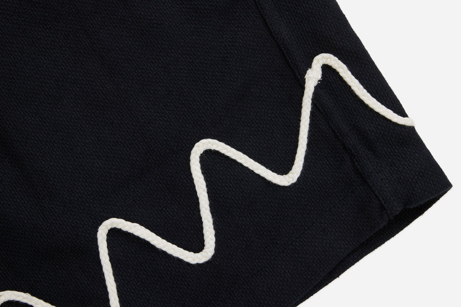 Club Short ~ Black Squiggle