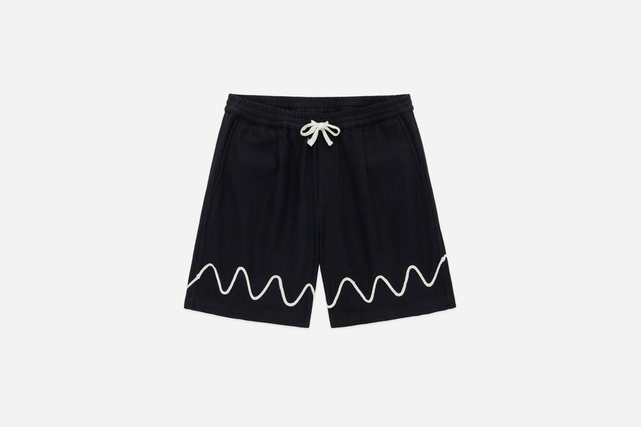 Club Short ~ Black Squiggle