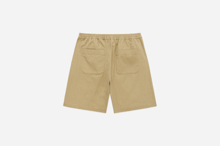 Drawstring Short ~ Sand HBT