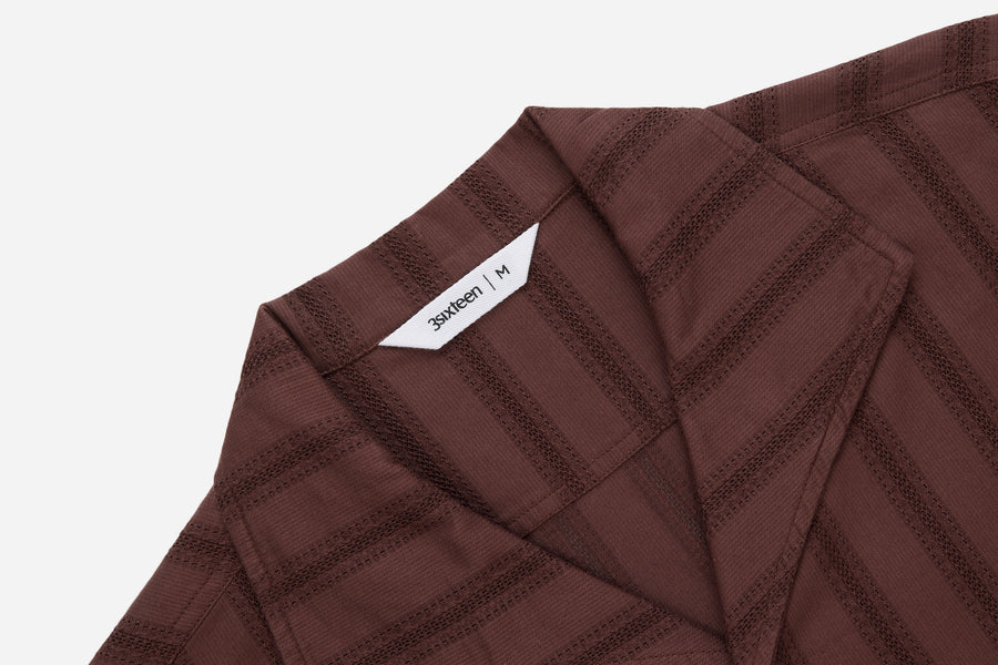 Leisure Shirt ~ Brick Lace Weave