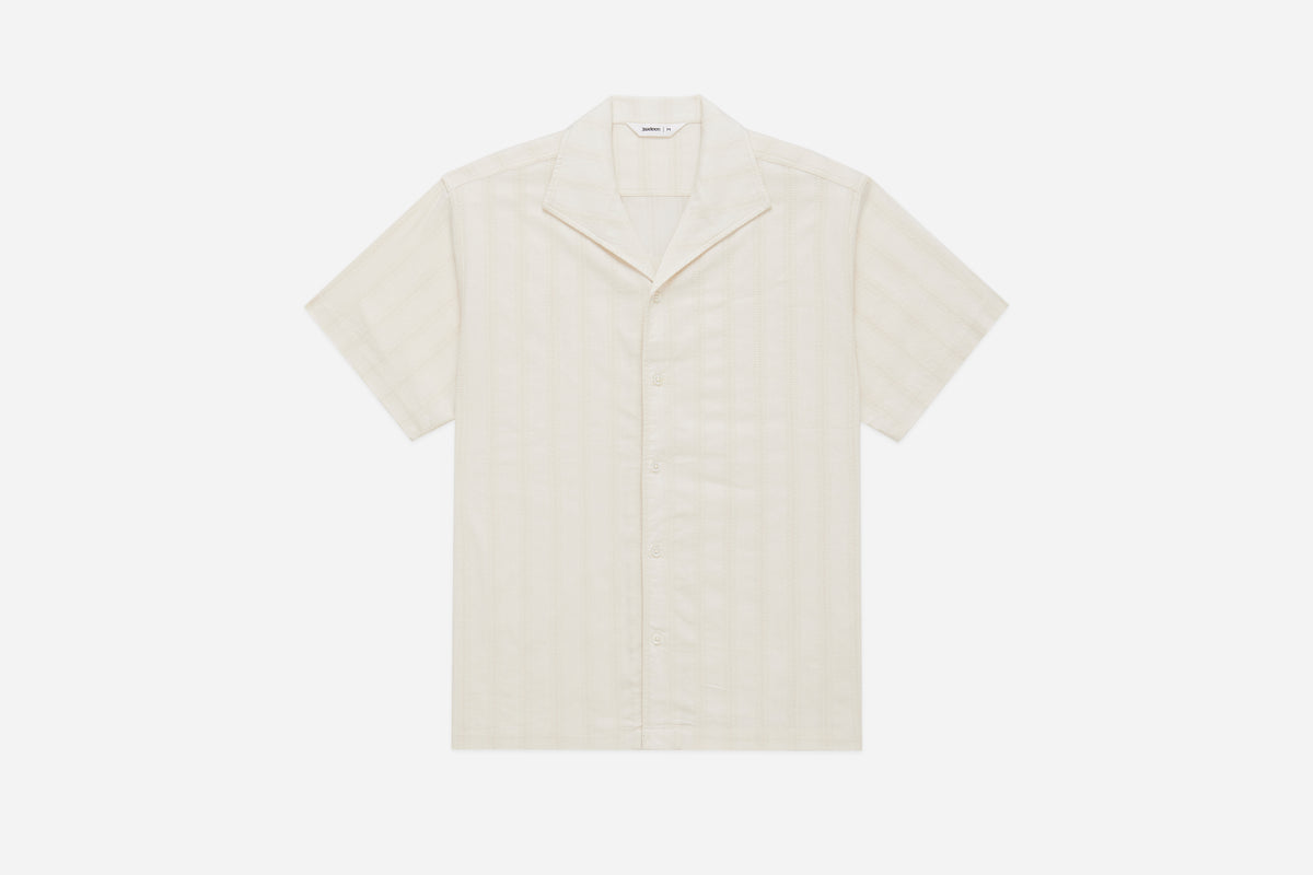 Leisure Shirt ~ Natural Lace Weave – 3sixteen