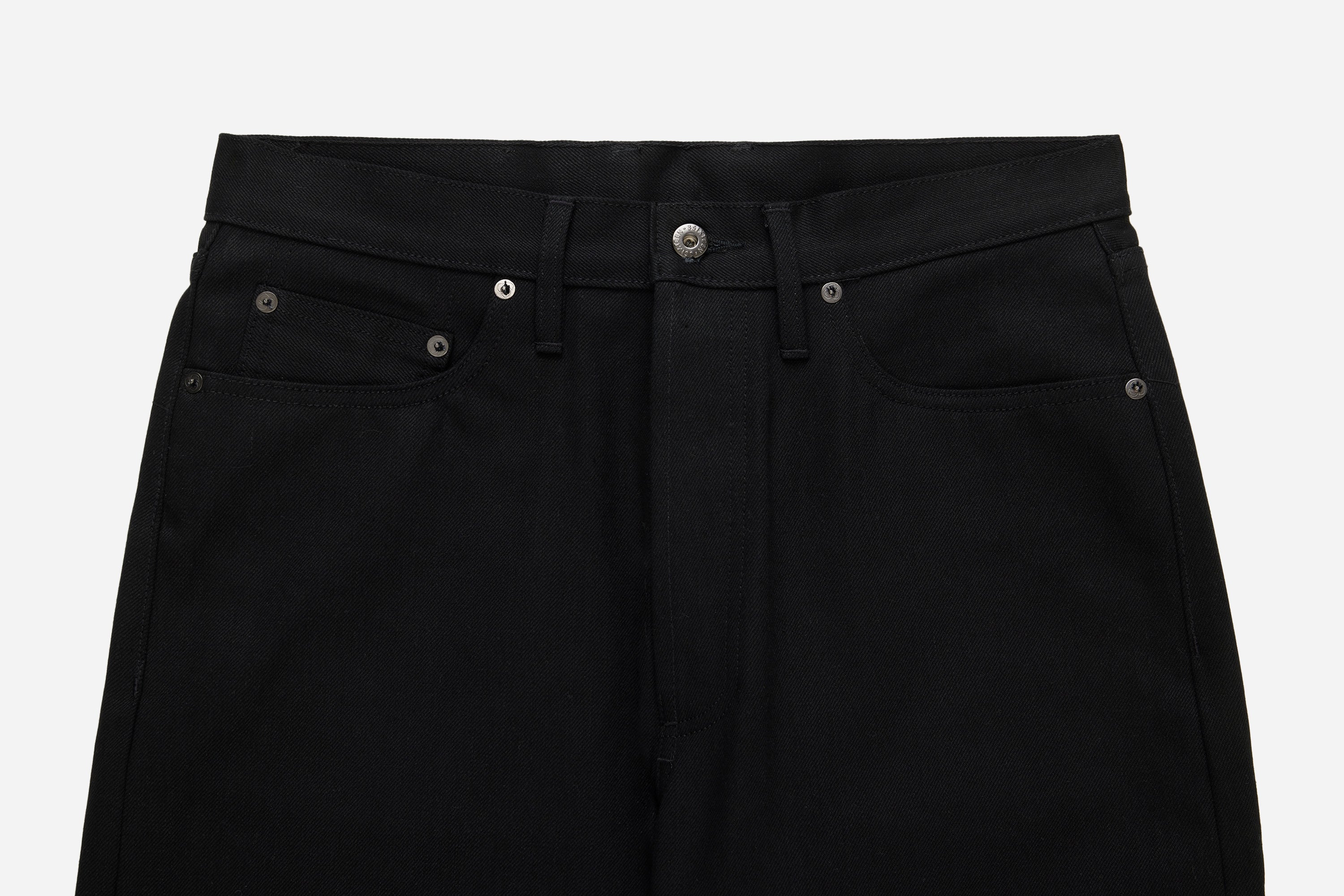 RS-220x ~ Relaxed Straight ~ Double Black – 3sixteen