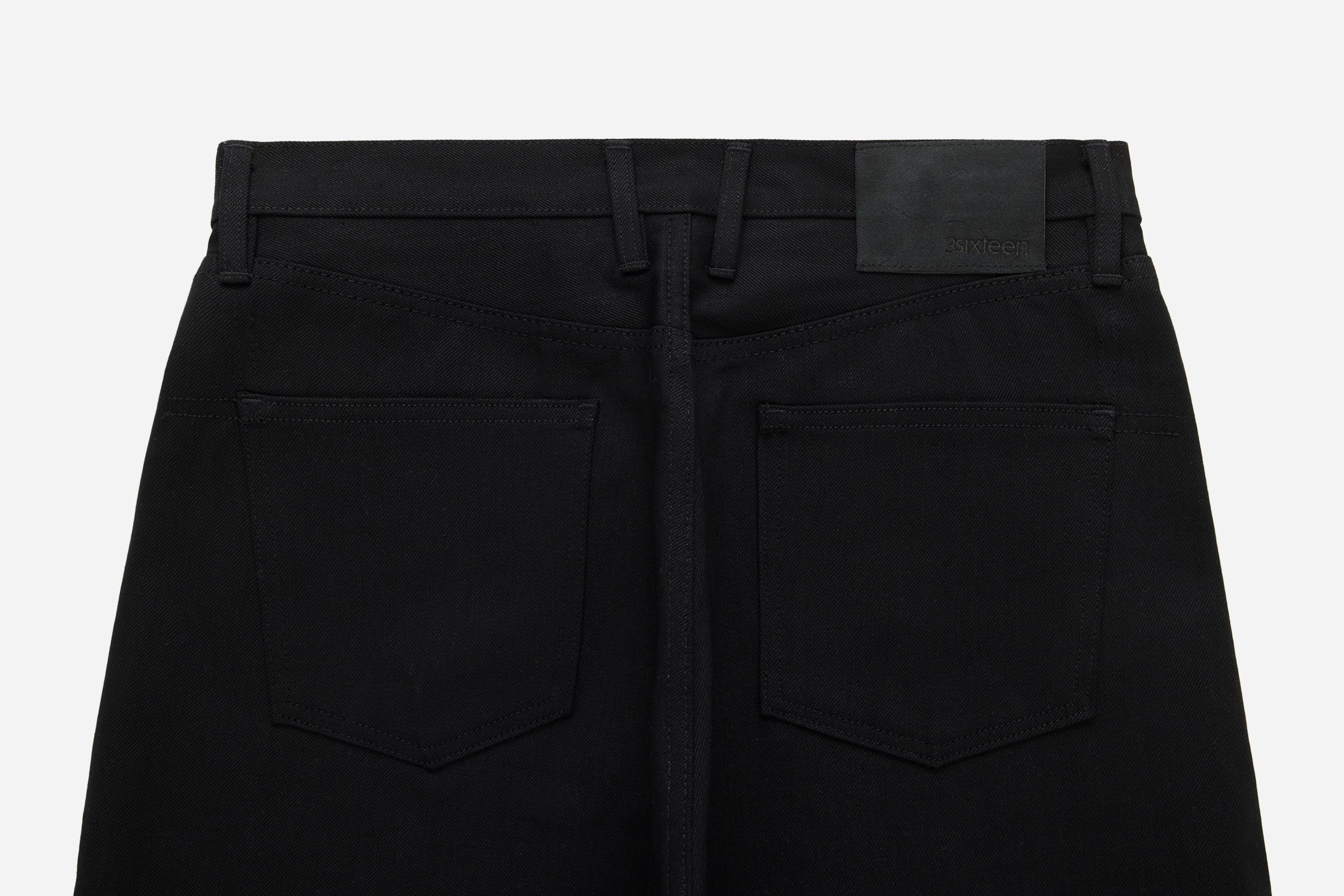 【blackaddict】Boldy James - 3点セット RS-220x ~ Relaxed Straight ~ Double Black – 3sixteen