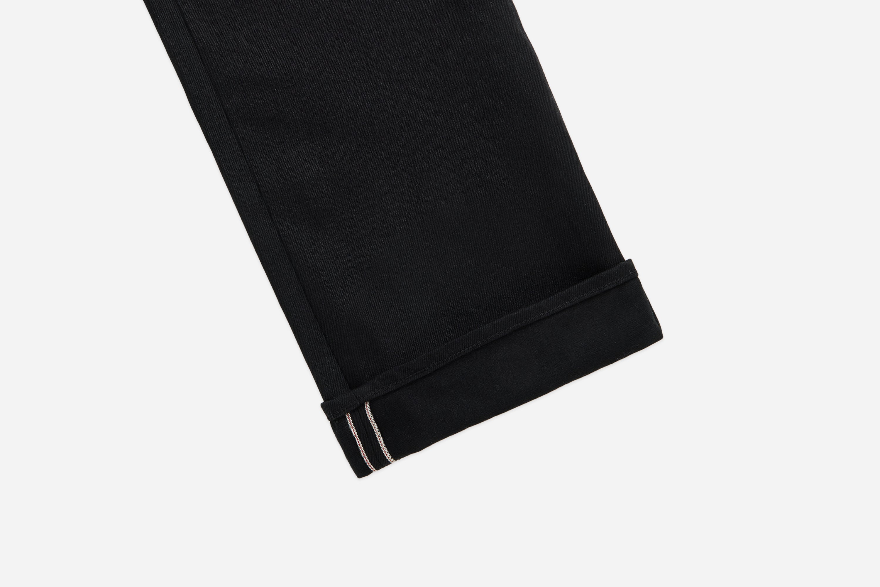 RS-220x ~ Relaxed Straight ~ Double Black – 3sixteen