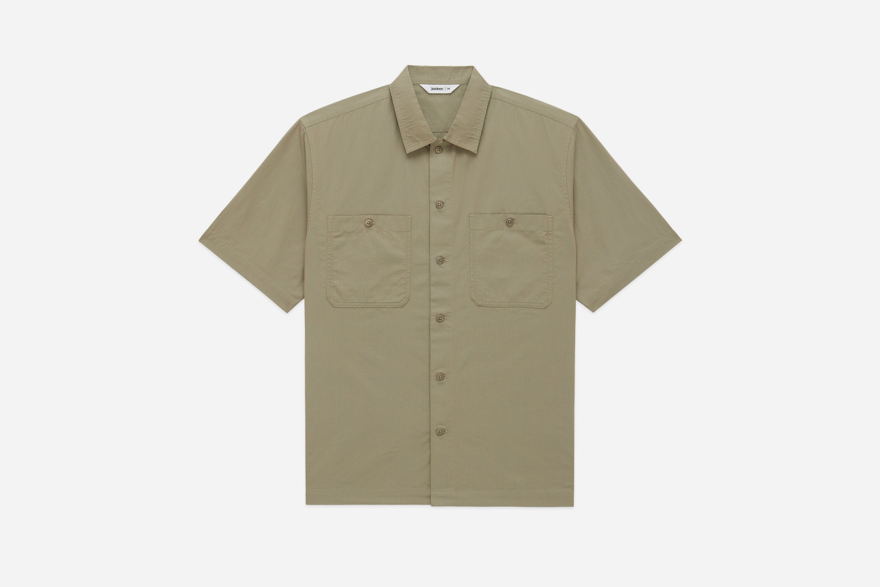 Fitted Crewneck Tee Moss | The Webster