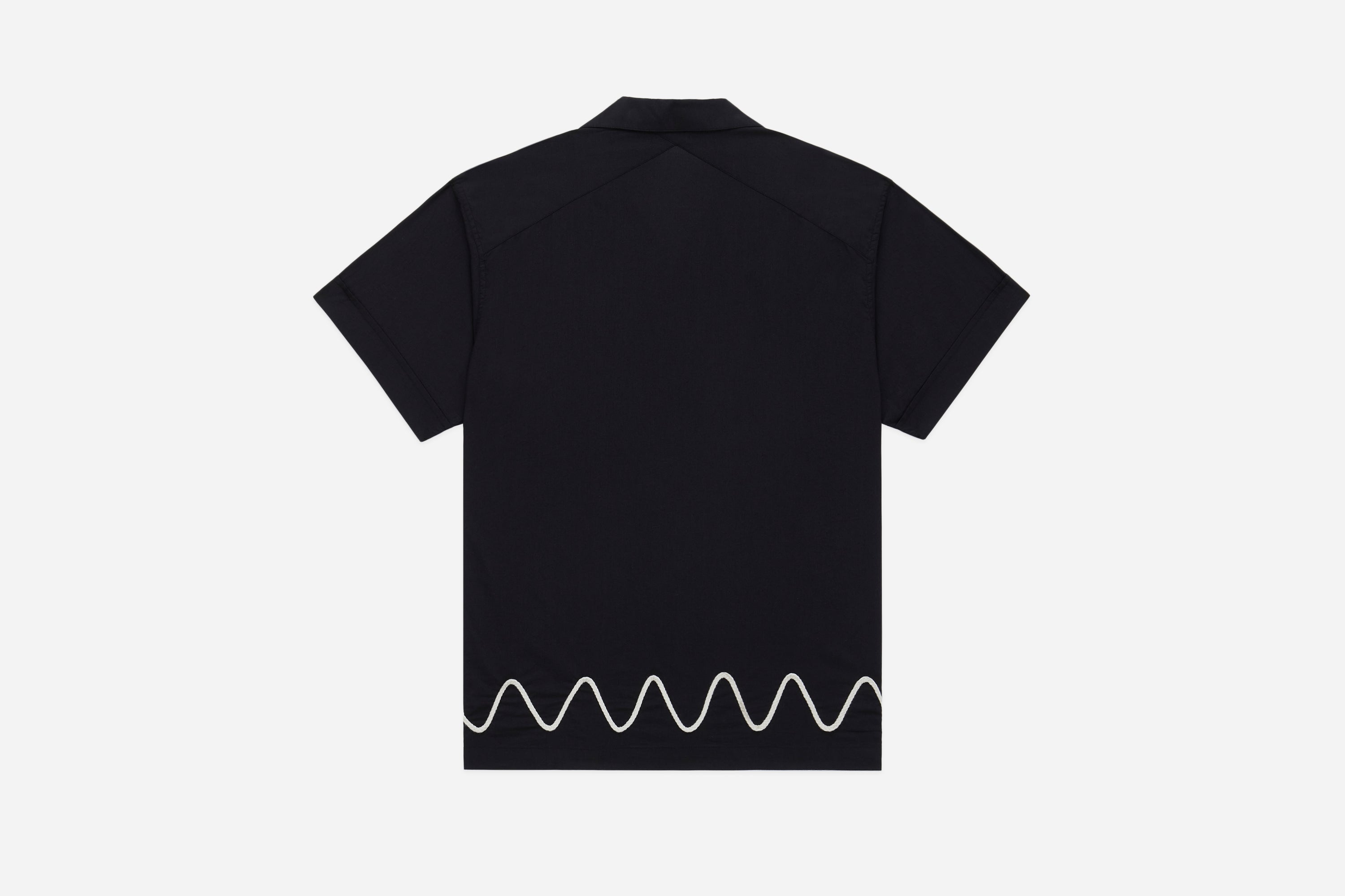 Vacation Shirt ~ Black Squiggle – 3sixteen