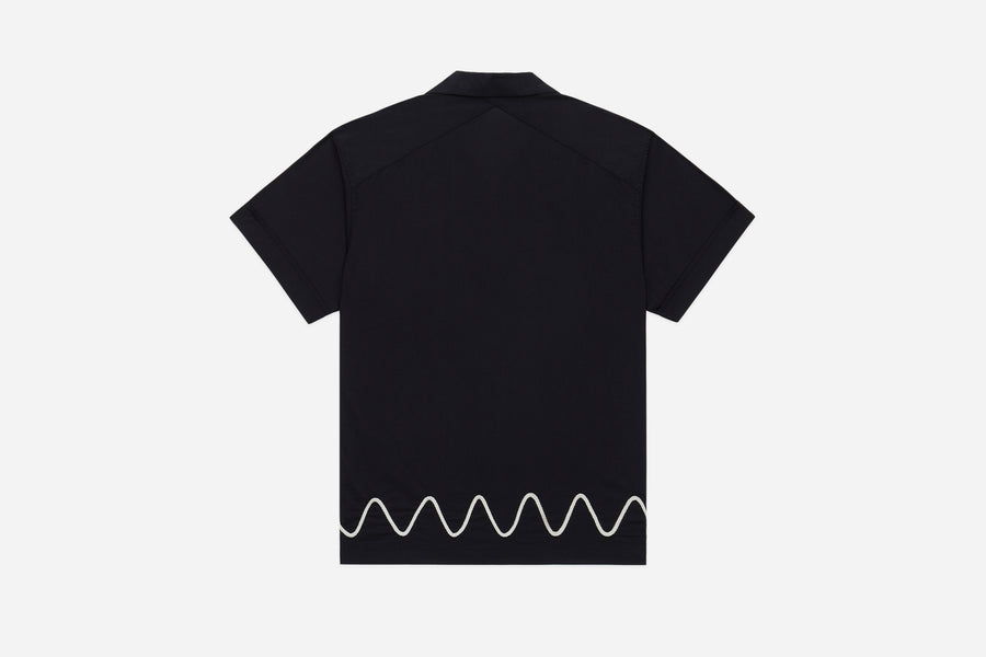 Vacation Shirt ~ Black Squiggle