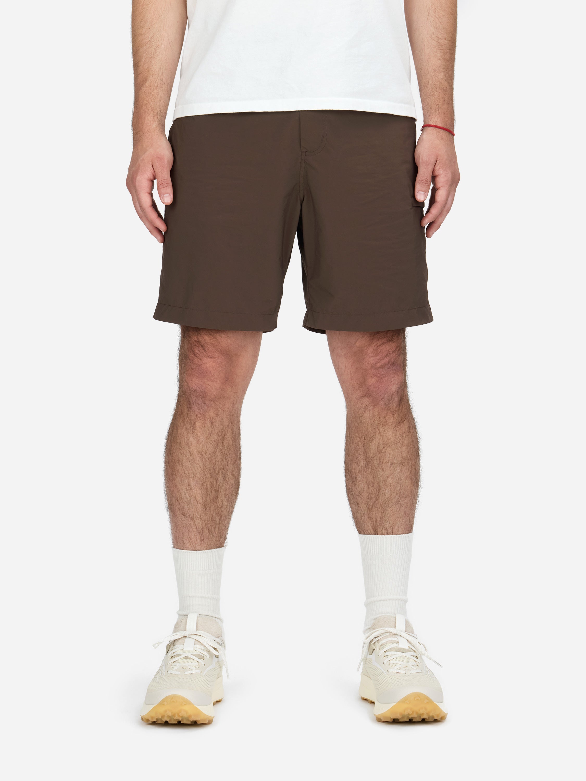 パンツ The toe Piraeus Short Pants brown Trail Short ~ Cocoa – 3sixteen