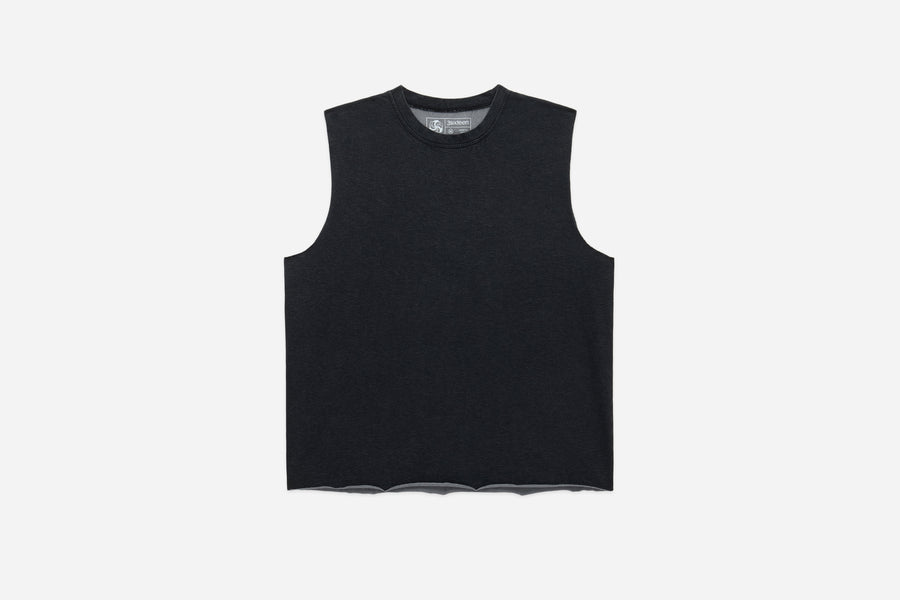 Training Cutoff Tee ~ Stonewash Black