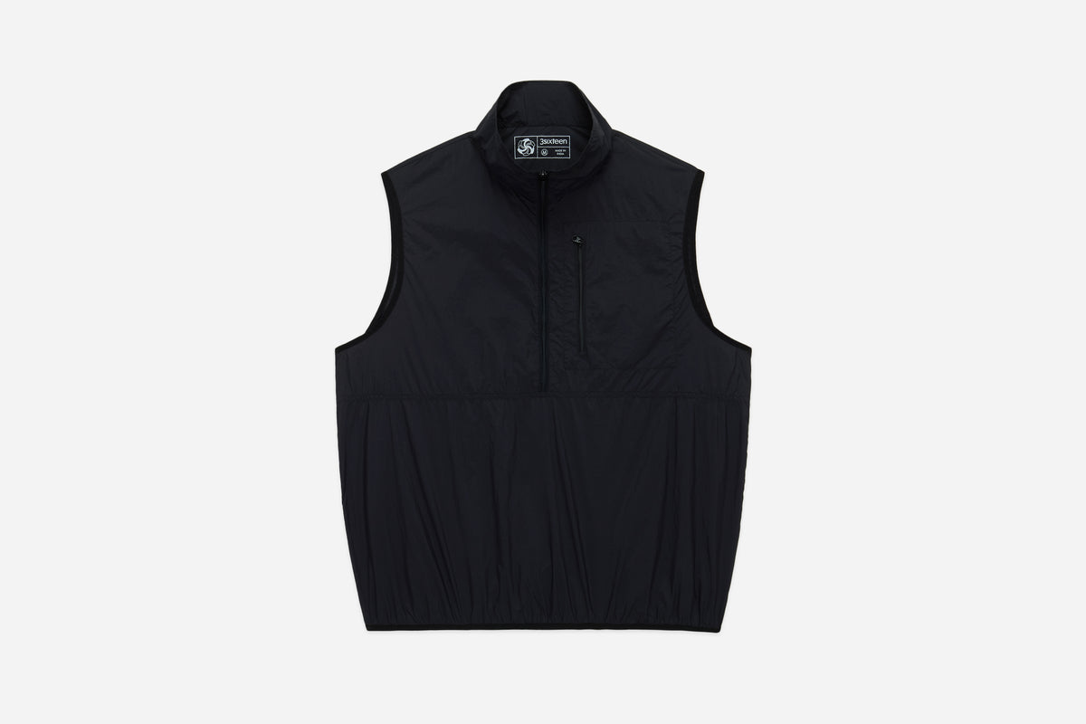 トップス OPTSTUFF] CREATOR'S VEST (BLACK)XL Pack Vest ~ Black – 3sixteen