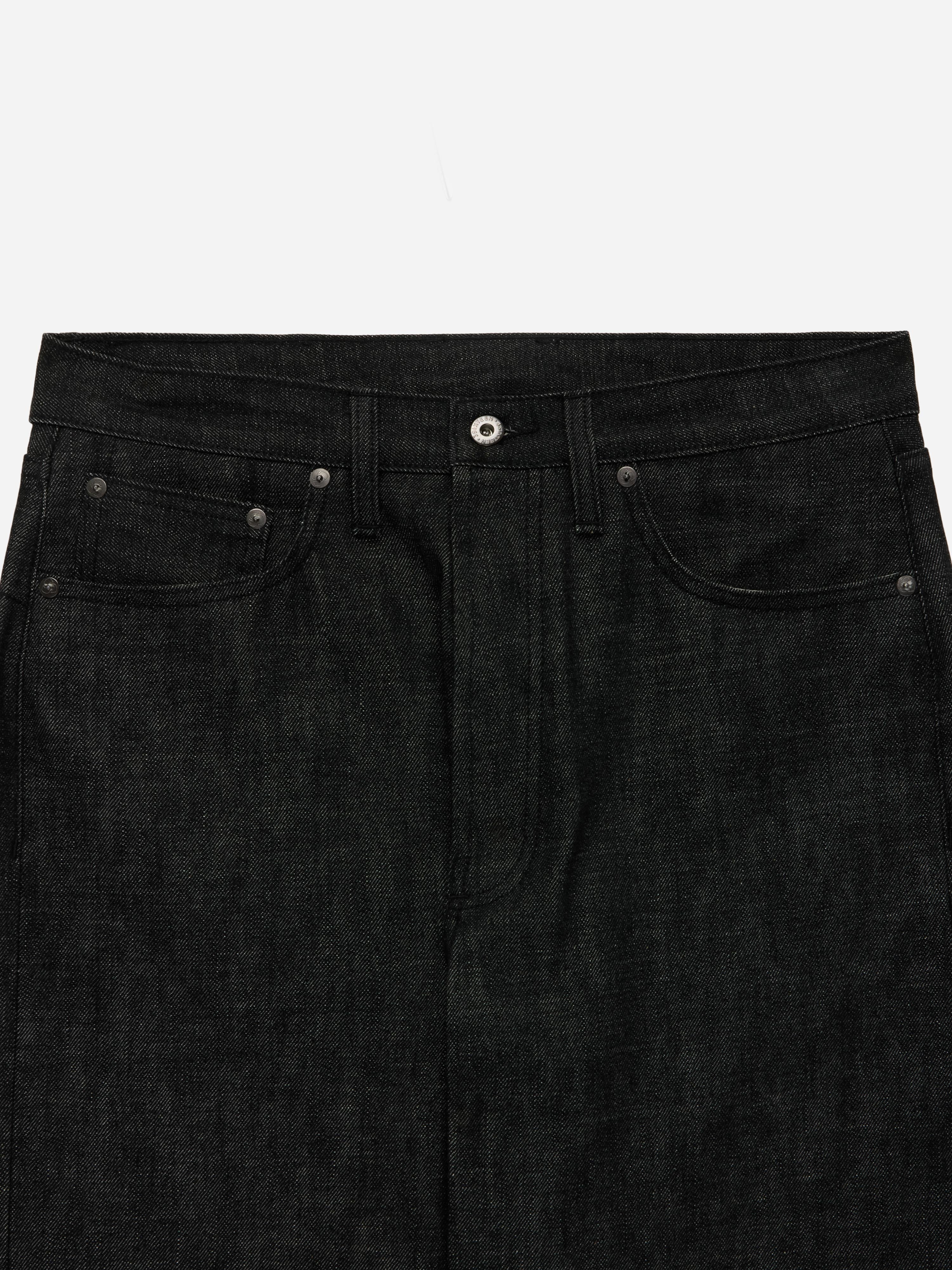 RS-203x ~ Relaxed Straight ~ Black Selvedge – 3sixteen