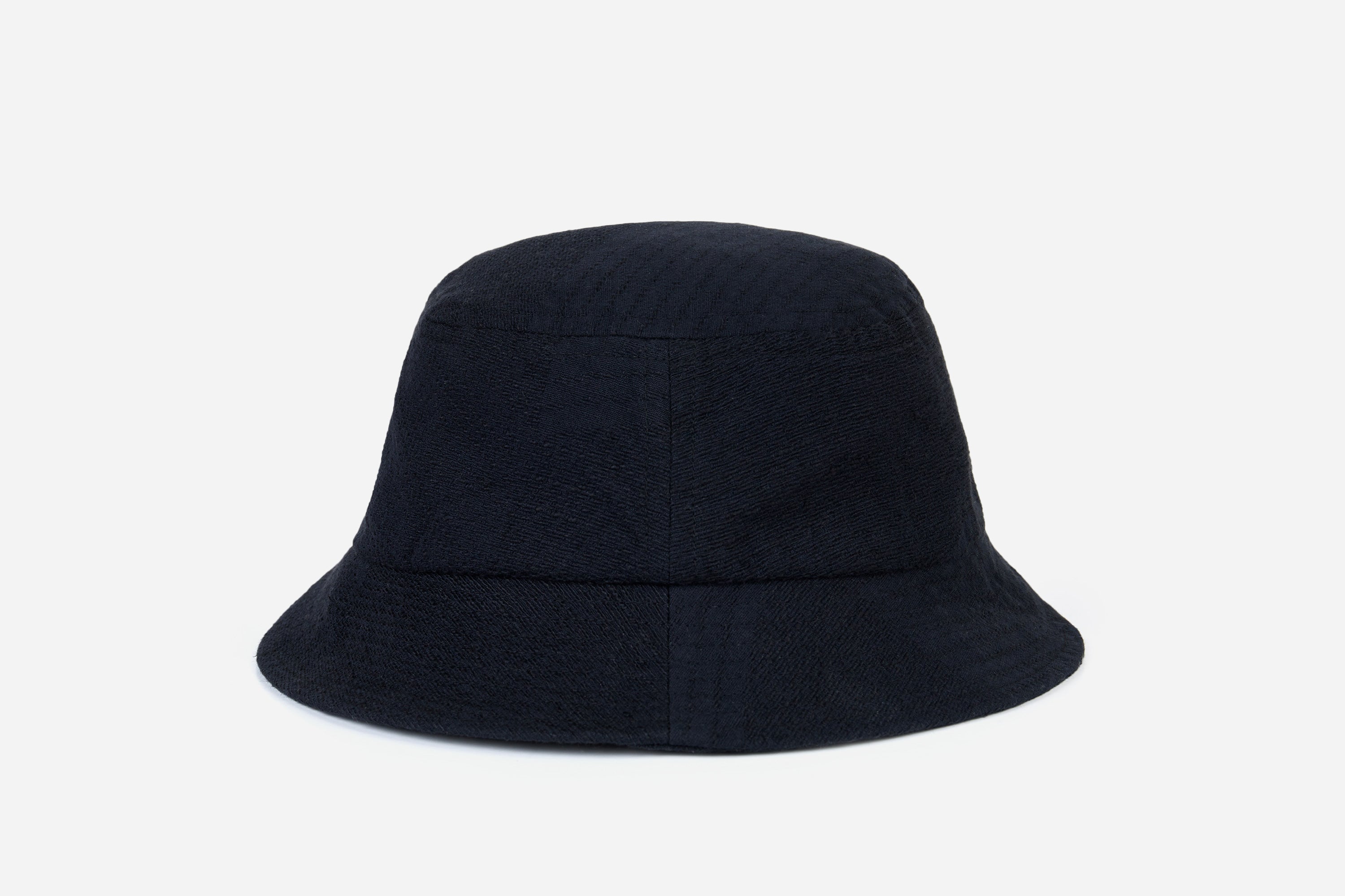 Bucket Hat ~ Black Zig⁠-⁠Zag Jacquard – 3sixteen