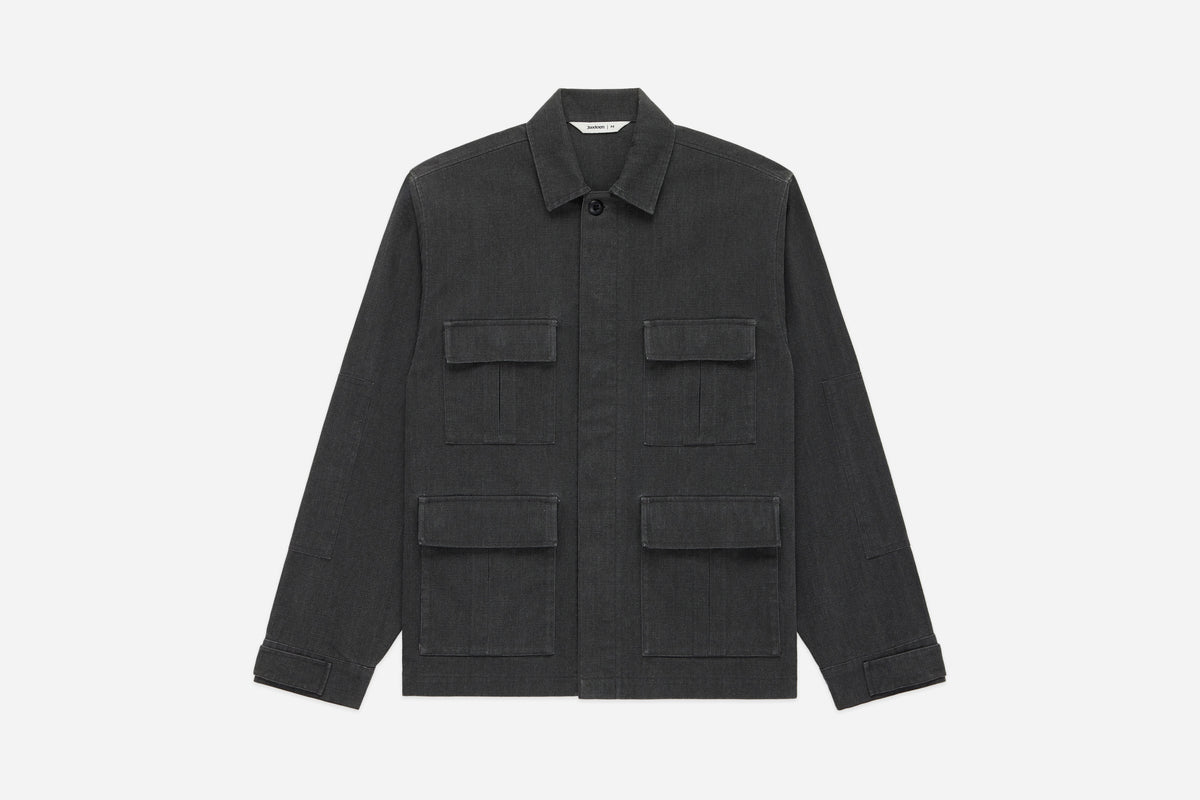 お歳暮 2025 BDU Jacket ~ Charcoal HBT – 3sixteen ジャケット・アウター