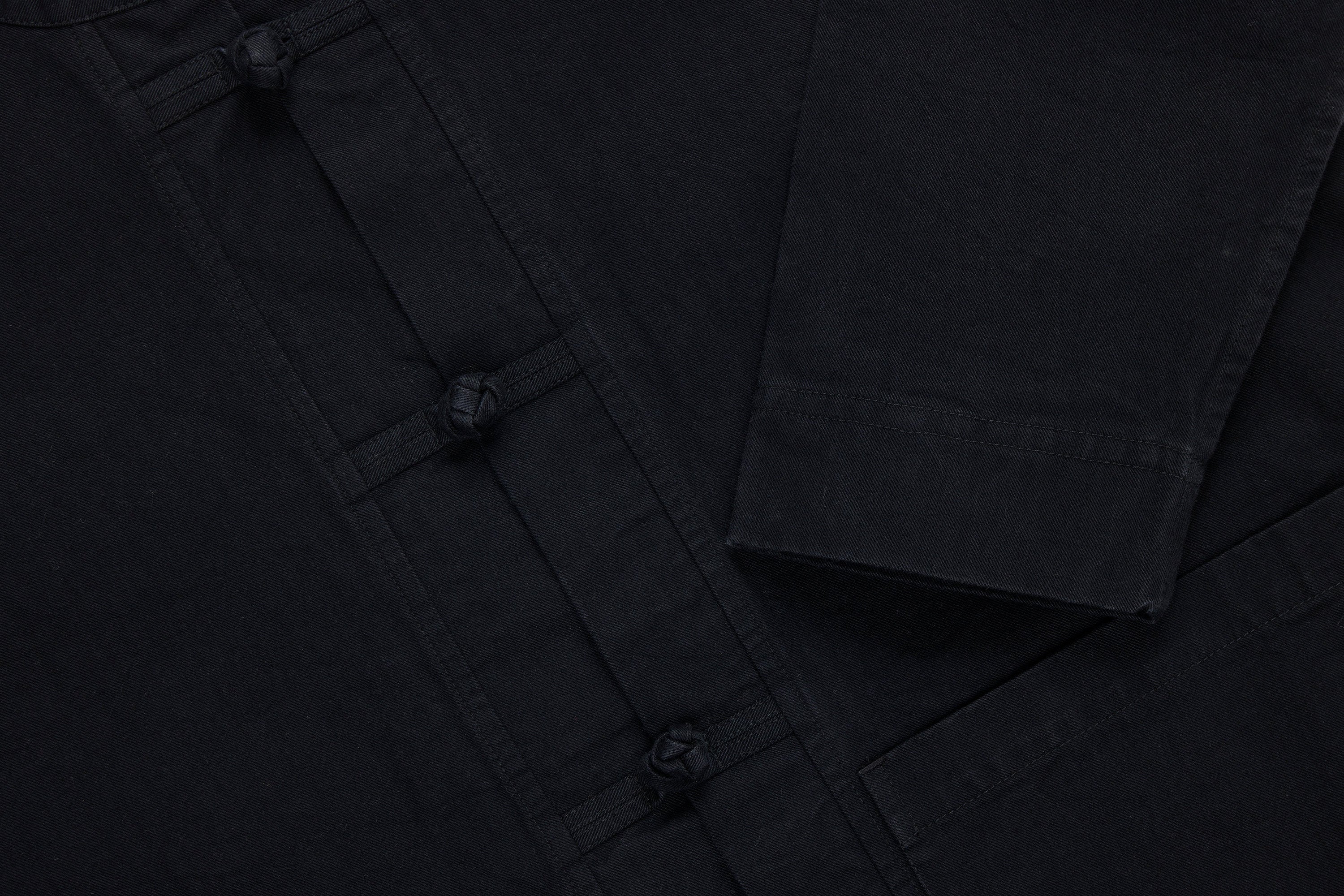 Kung Fu Jacket ~ Black Twill – 3sixteen