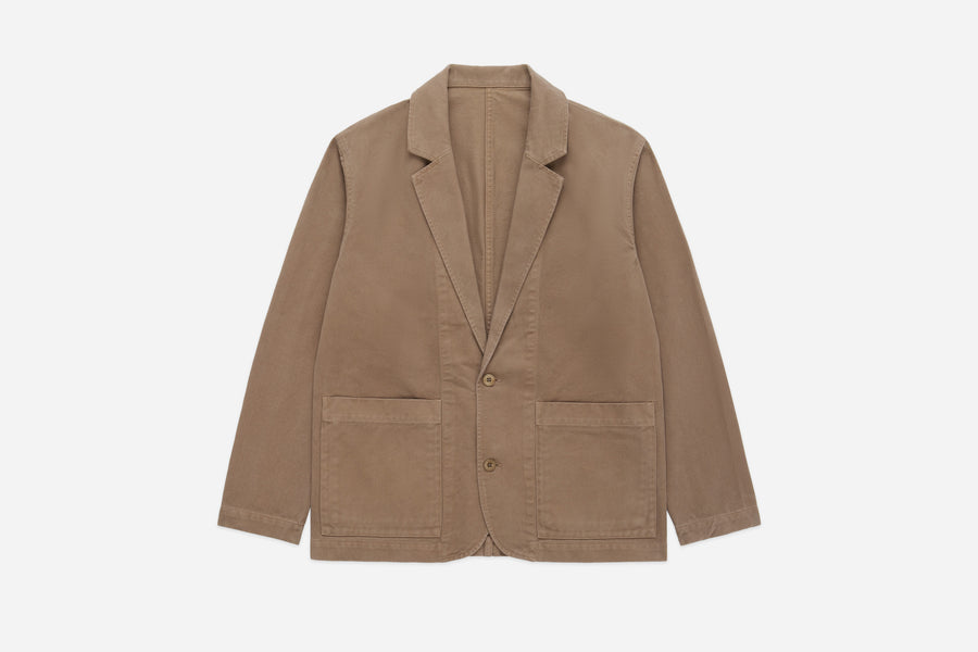 Work Blazer ~ Khaki Twill