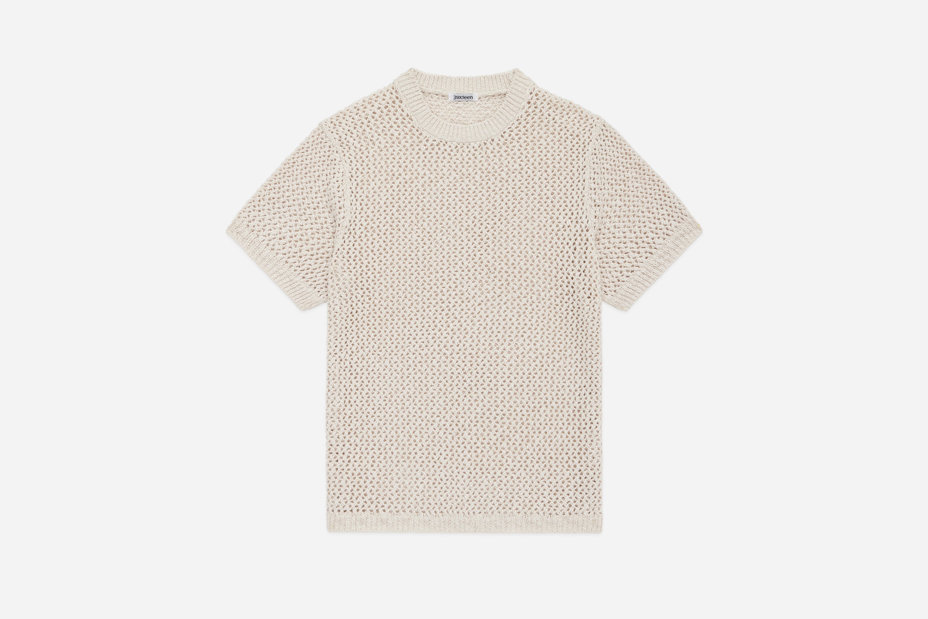 Tシャツ・カットソー Thom Krom FW24 WORKED TSHIRT (MTS813 CREAM) Oakland Roots SC x SFMOMA Ivory T-shirt - SFMOMA Museum Store